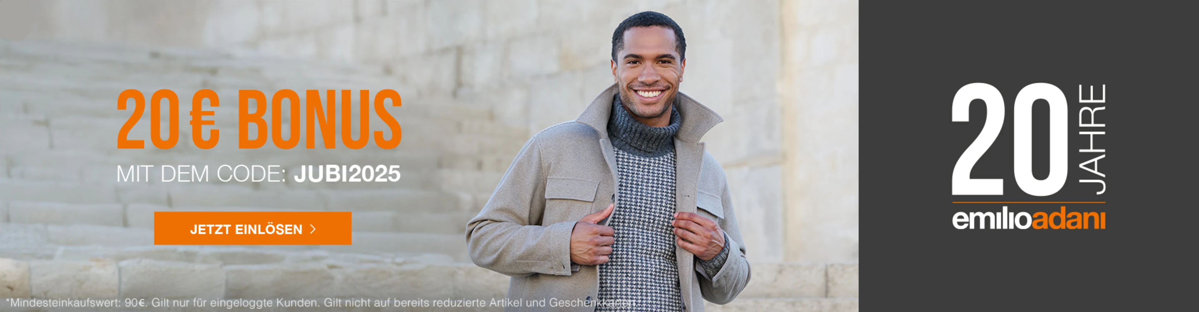 20 Jahre emilio adani 