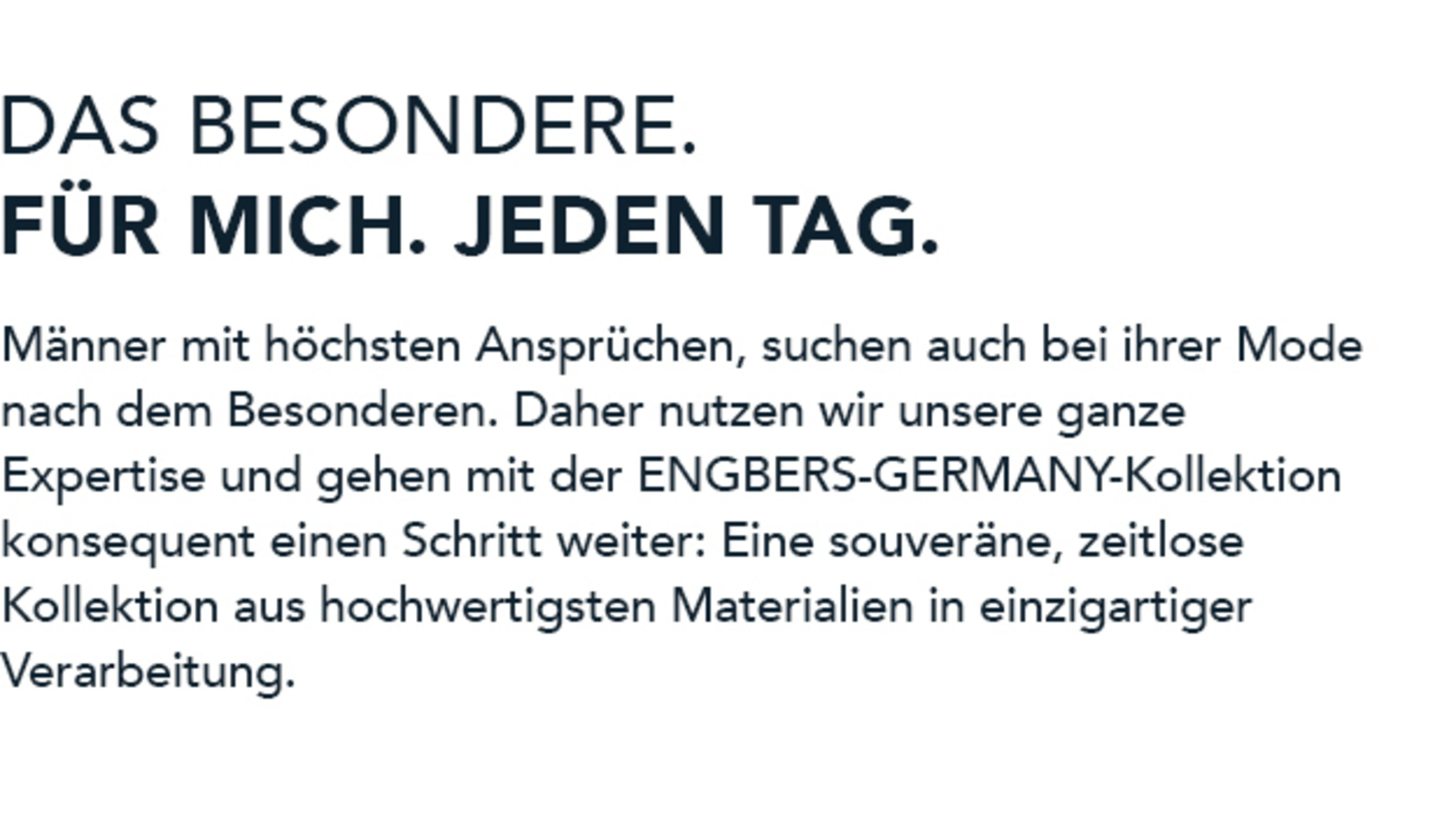 4 Marken 1 Ziel - ENGBERS GERMANY
