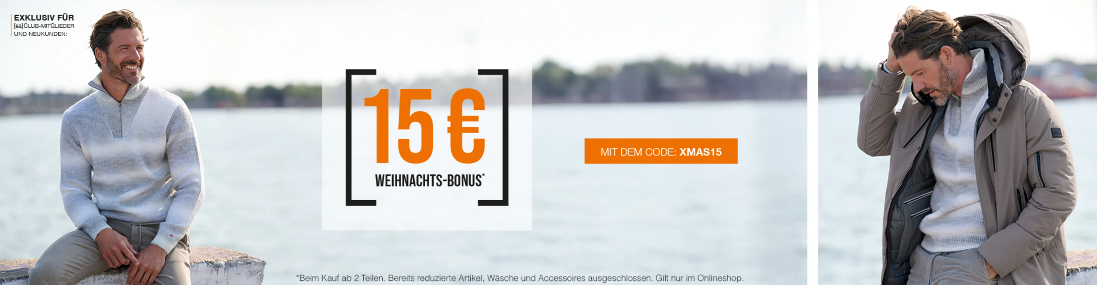 15€ Weihnachts-Bonus 