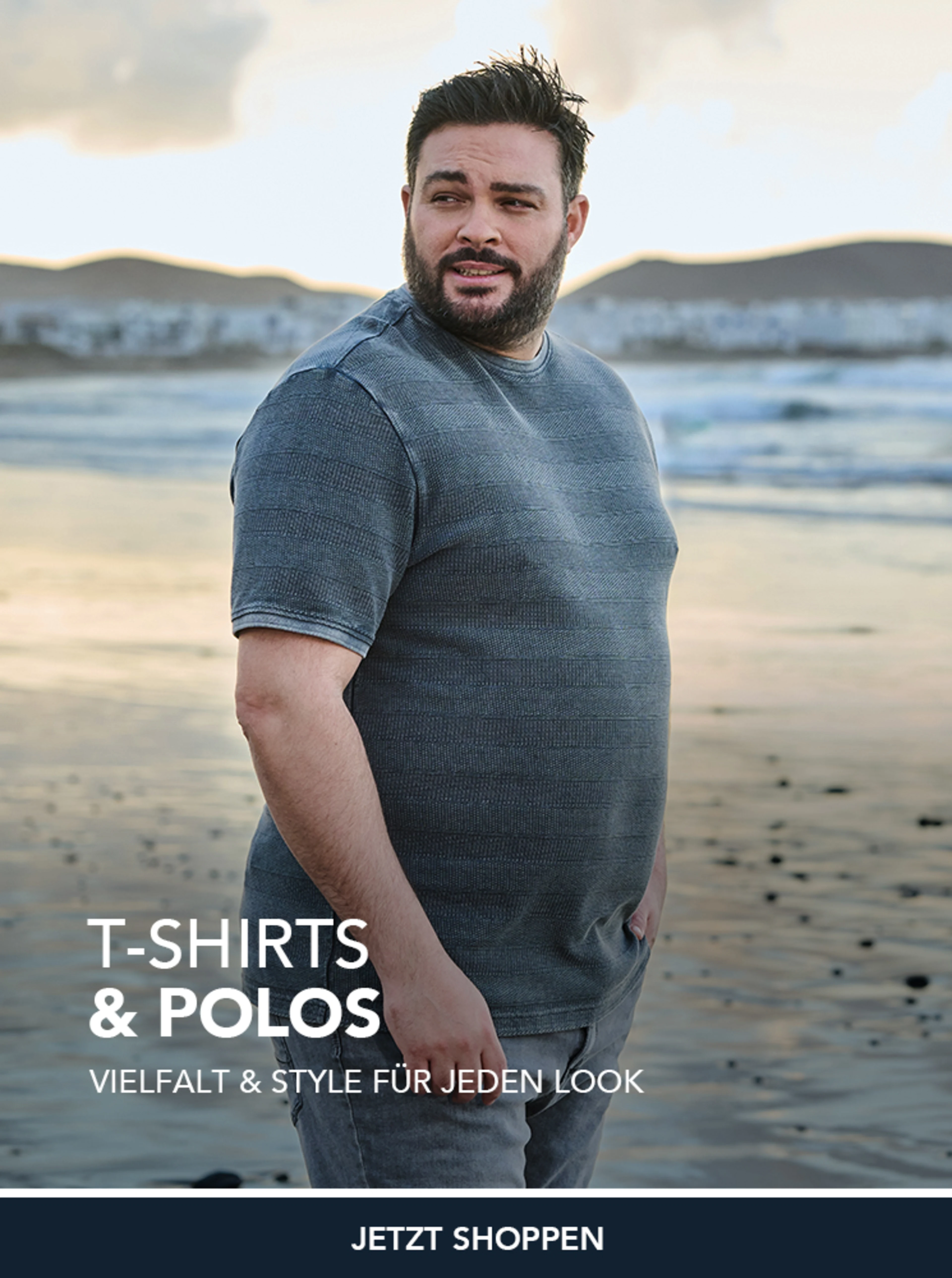 T-Shirts und Polo-Shirts bis Größe 6XL