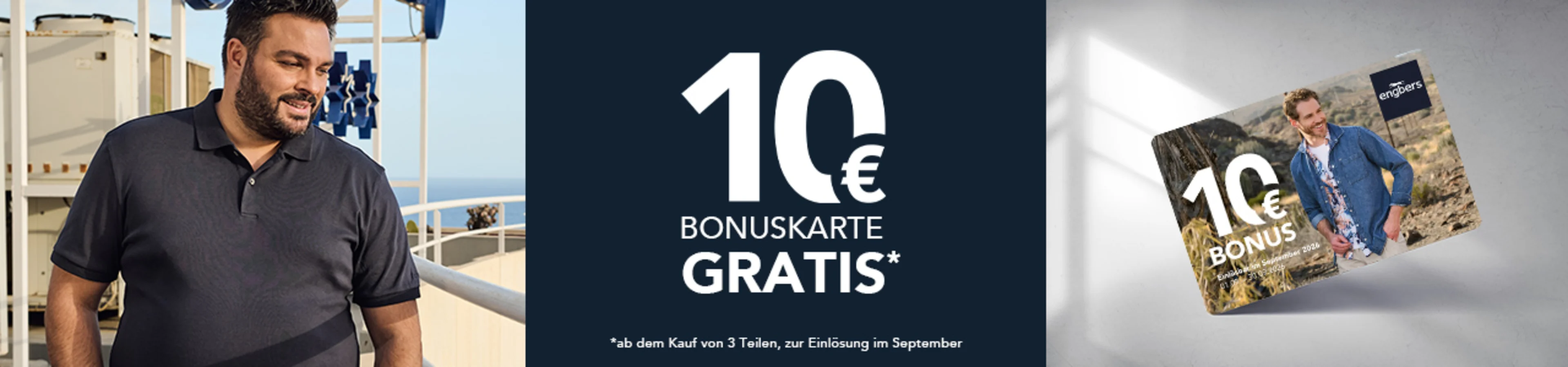 10€ Bonuskarte ab 3 Teilen