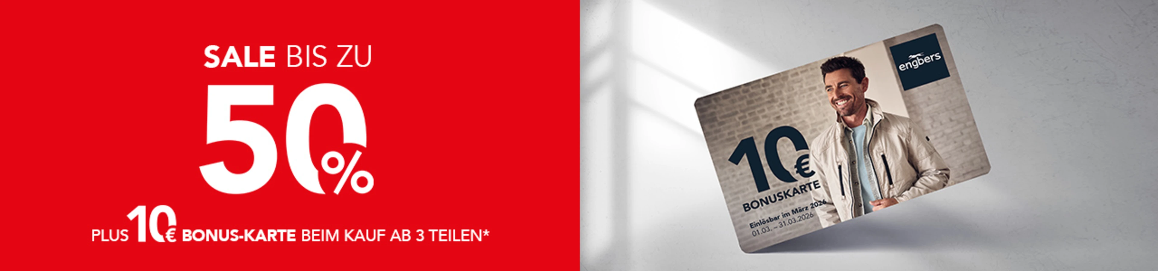 engbers Herrenmode im SALE bis Größe 6XL