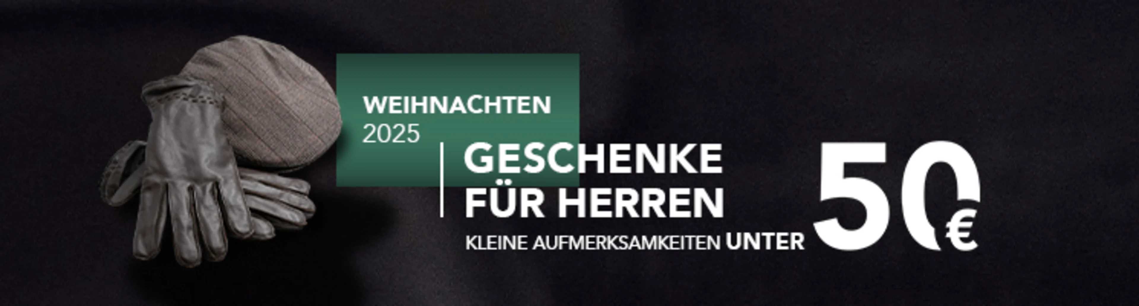 Herrengeschenke unter 50€