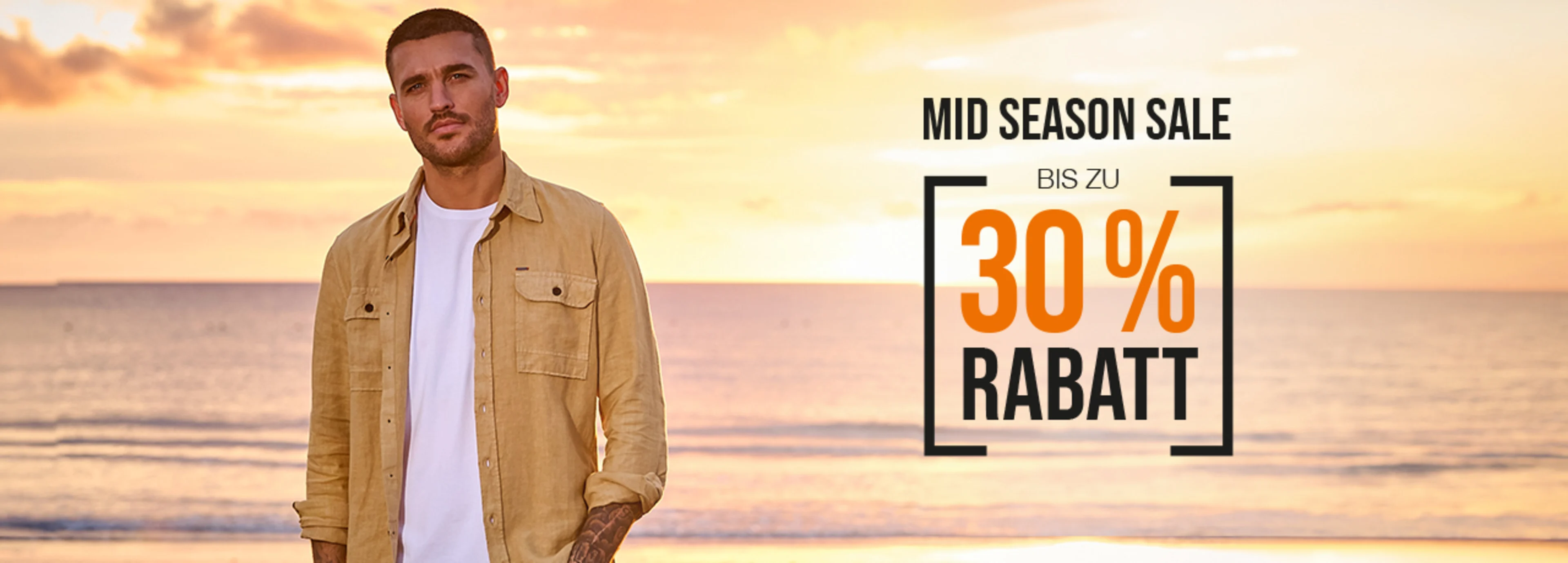 MID SEASON SALE - Bis zu 30% Rabatt