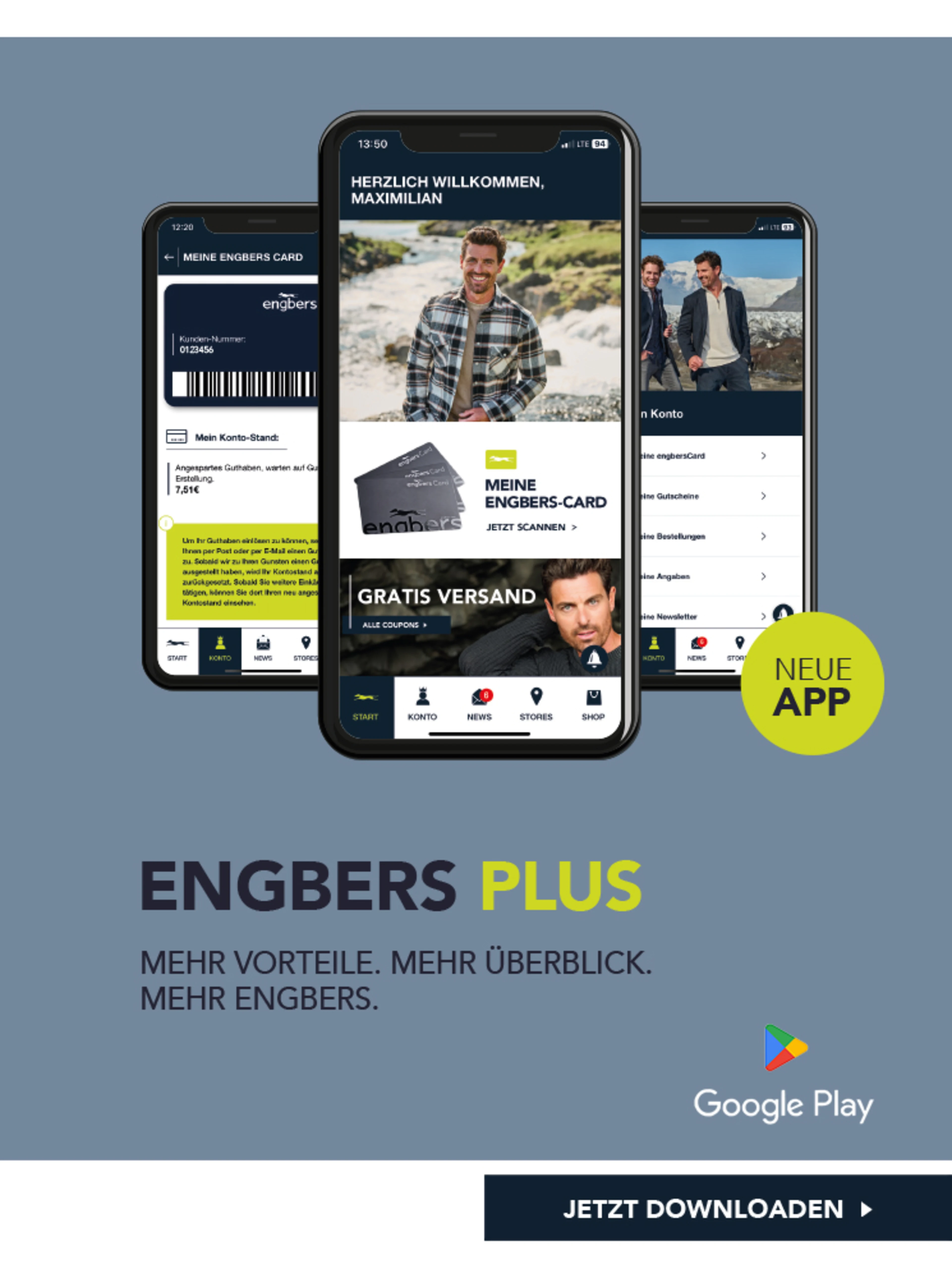 Unsere neue engbers App