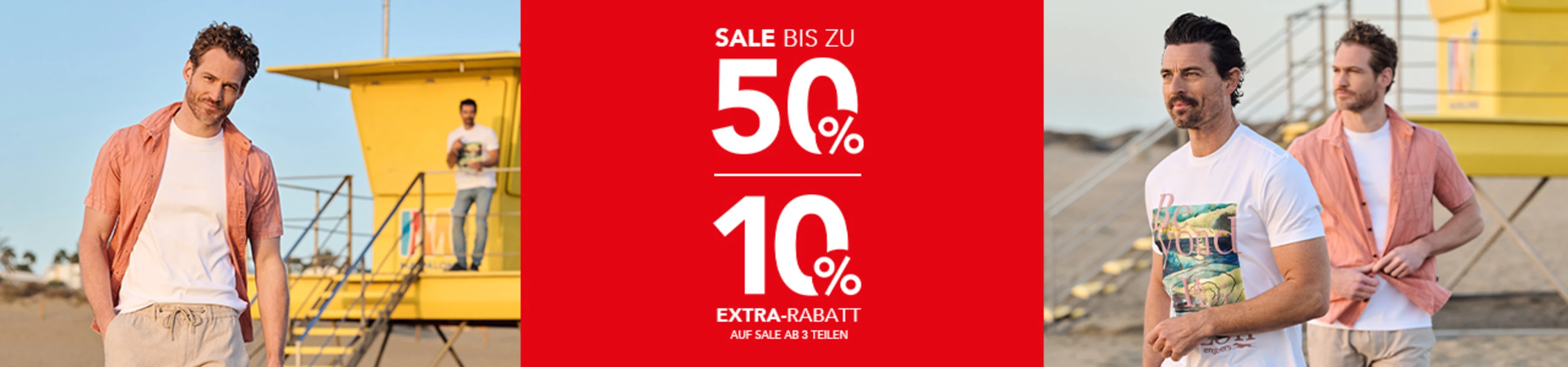 Sale + 10% extra auf Sale ab 3 Teilen