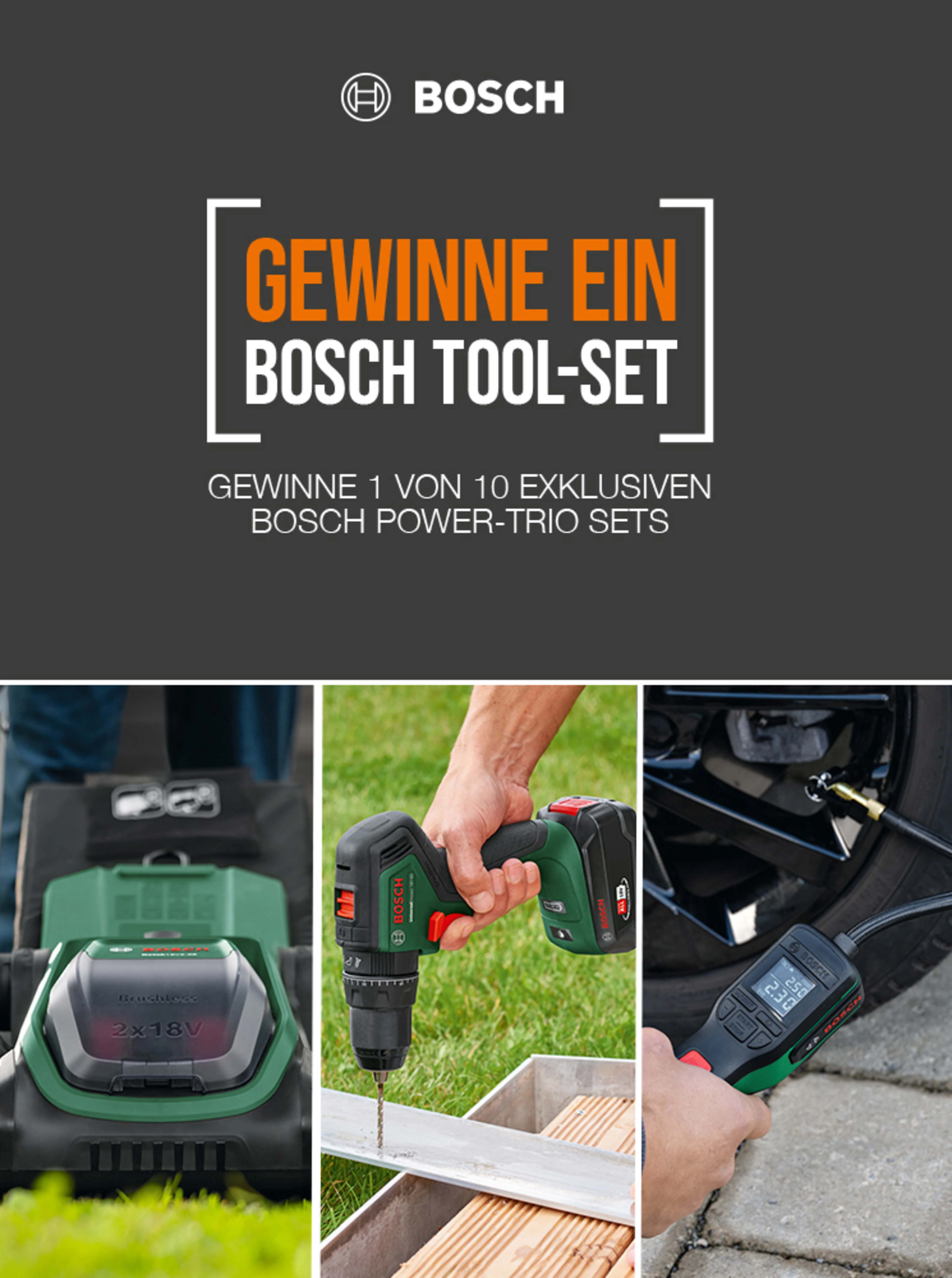 Gewinnspiel - Bosch