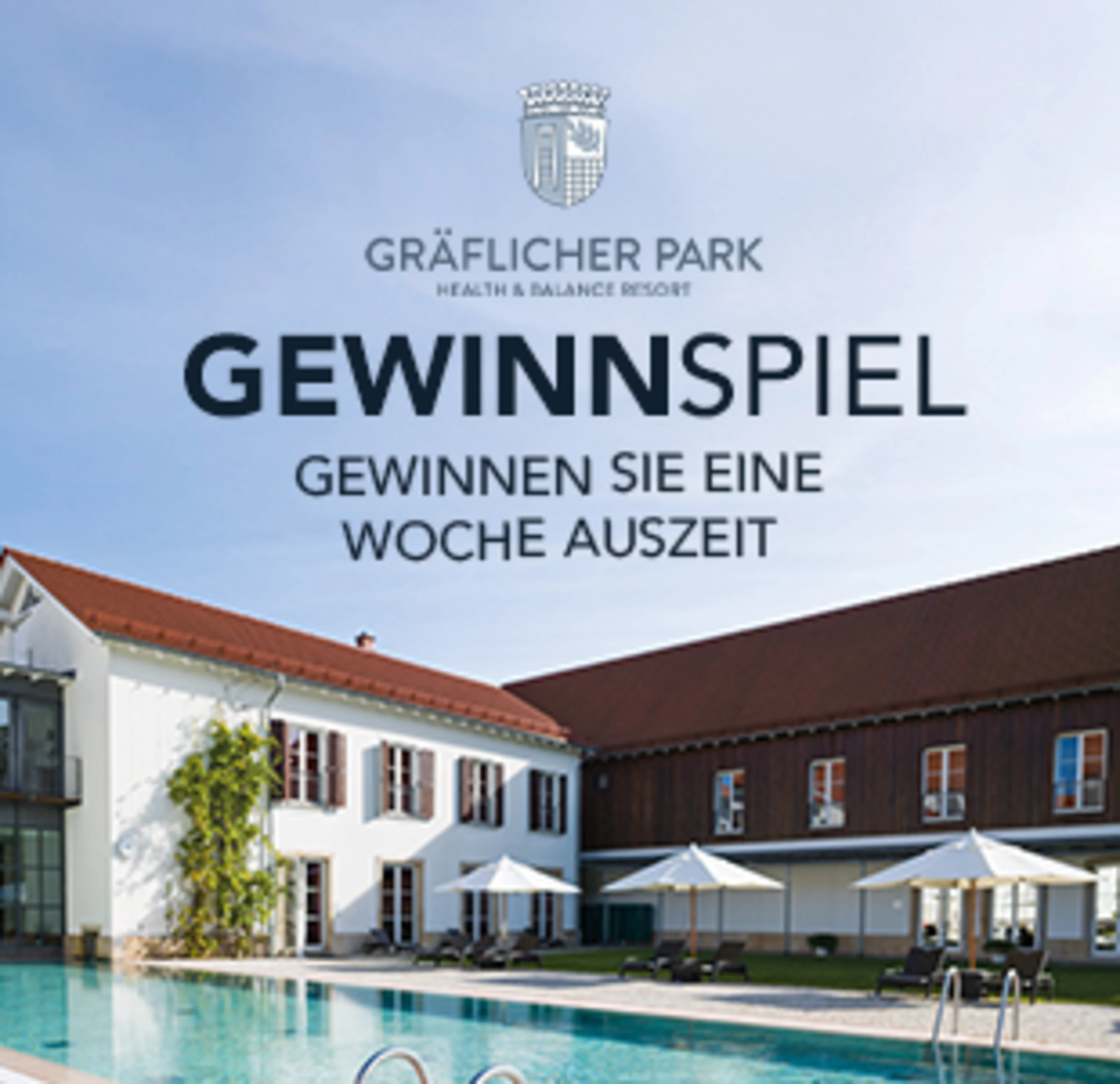 Gewinnspiel Gräfischer Park: Gewinnen Sie eine Woche Auszeit
