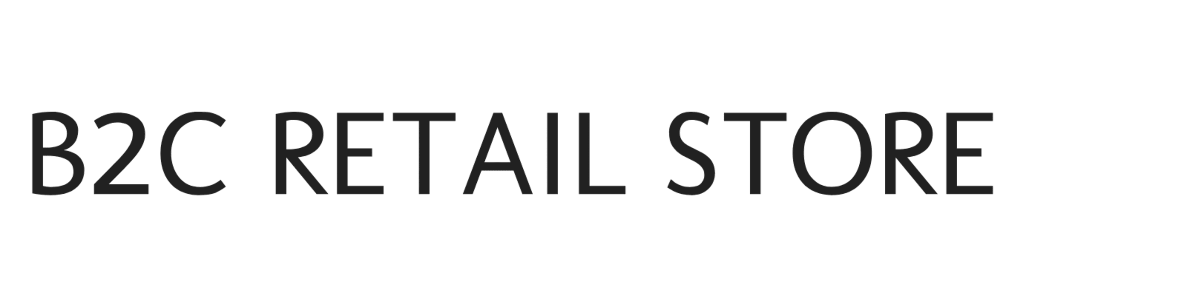 B2C Retail Store