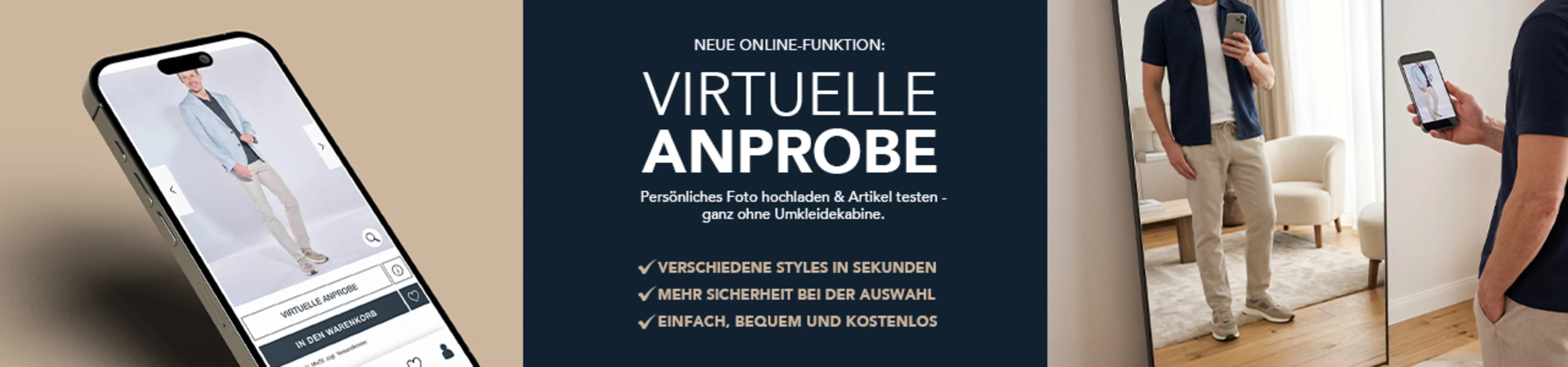 Neu bei engbers: Virtuelle Anprobe