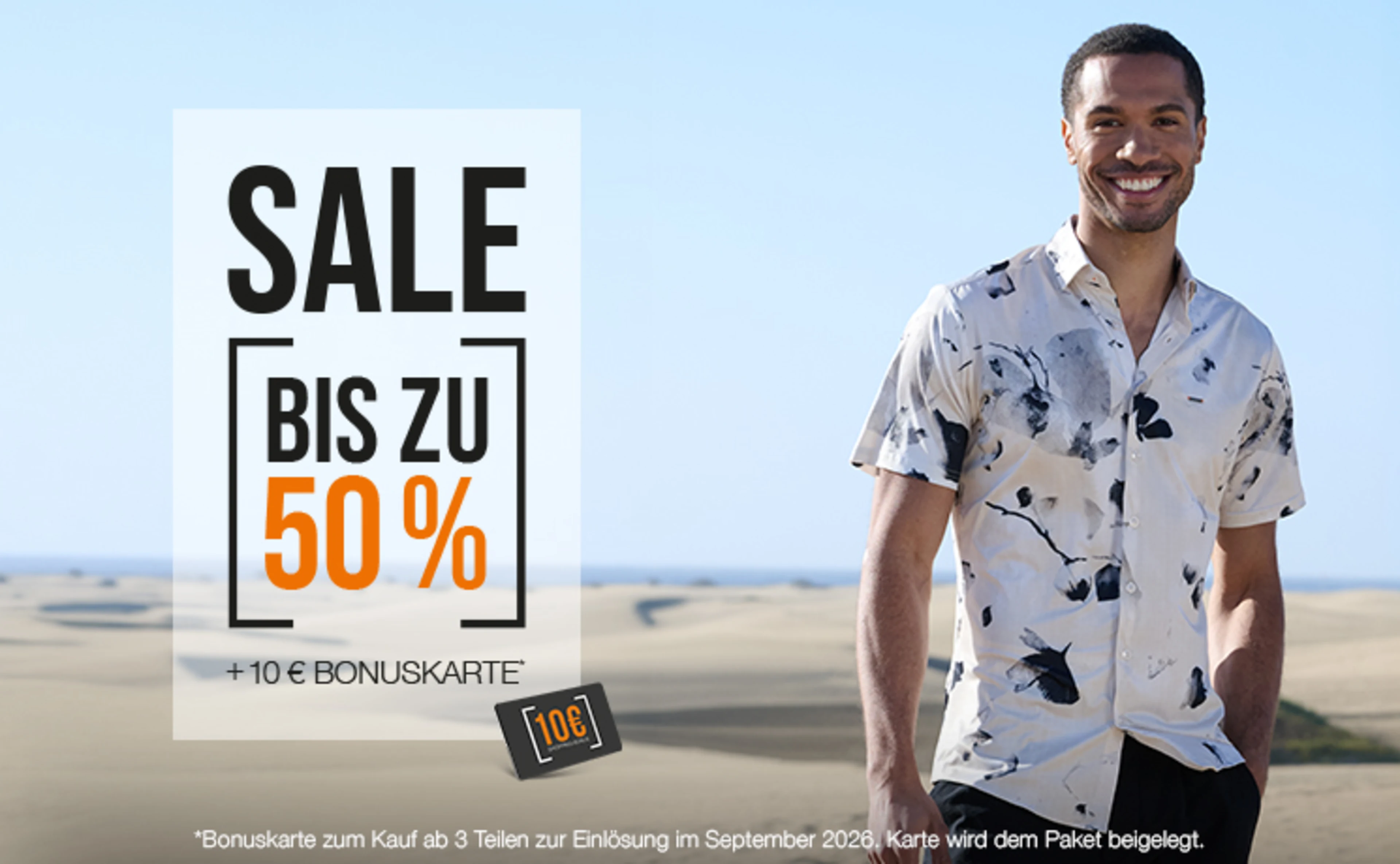 SALE + Bonuskarte