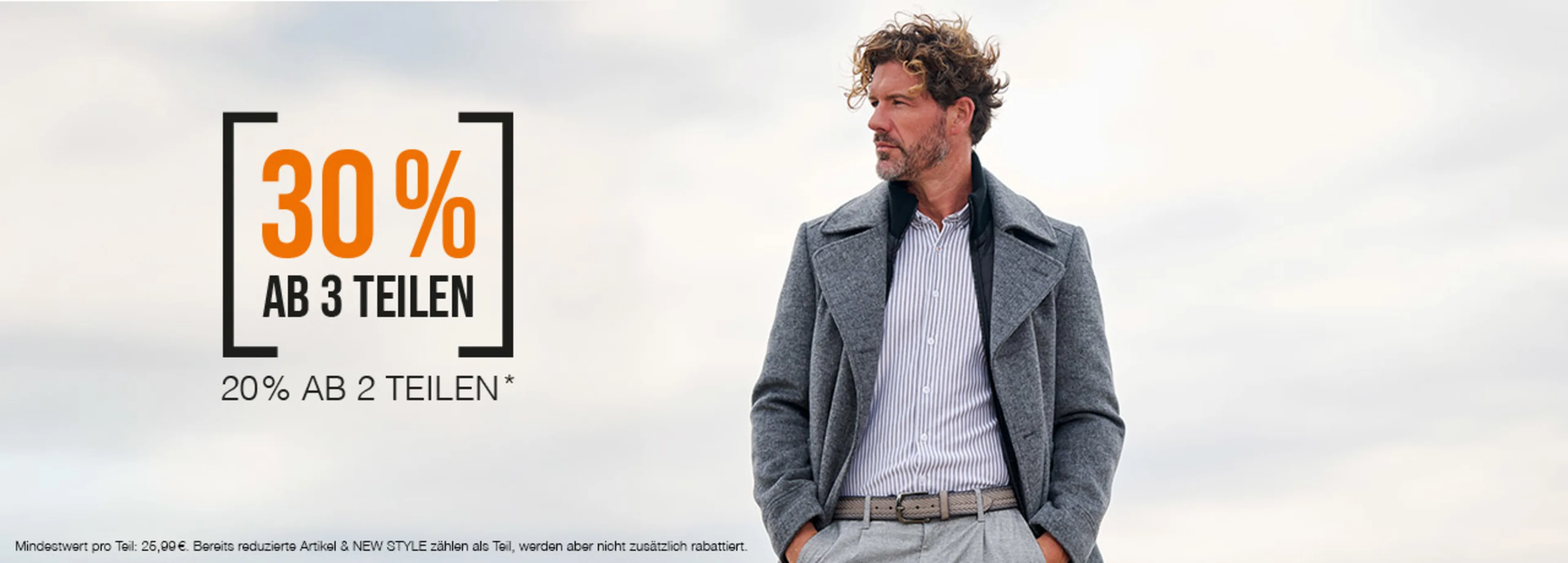20% ab 2 Teilen I 30% ab 3 Teilen 