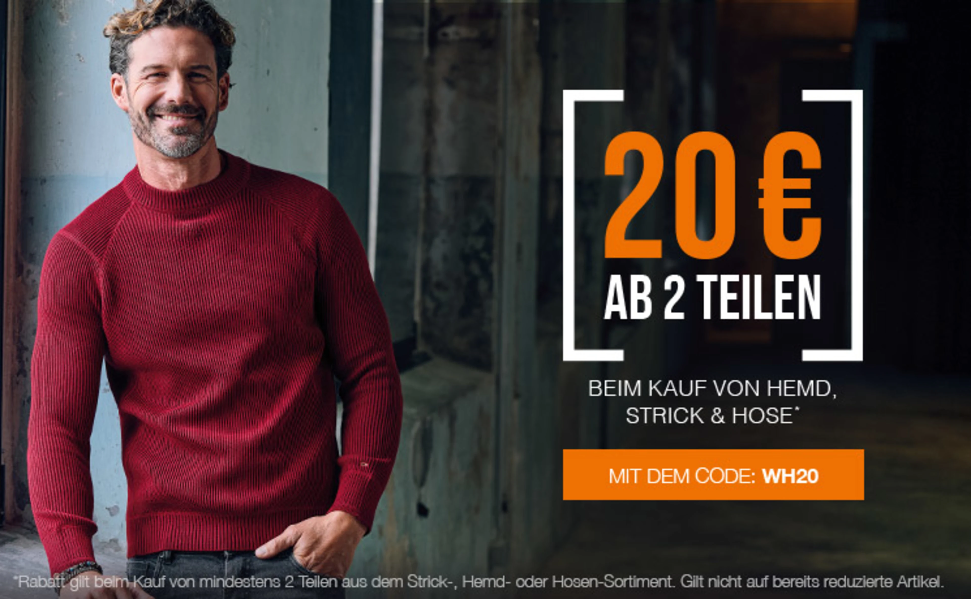 20€ ab 2 Teilen - Strick, Hemd & Hose 