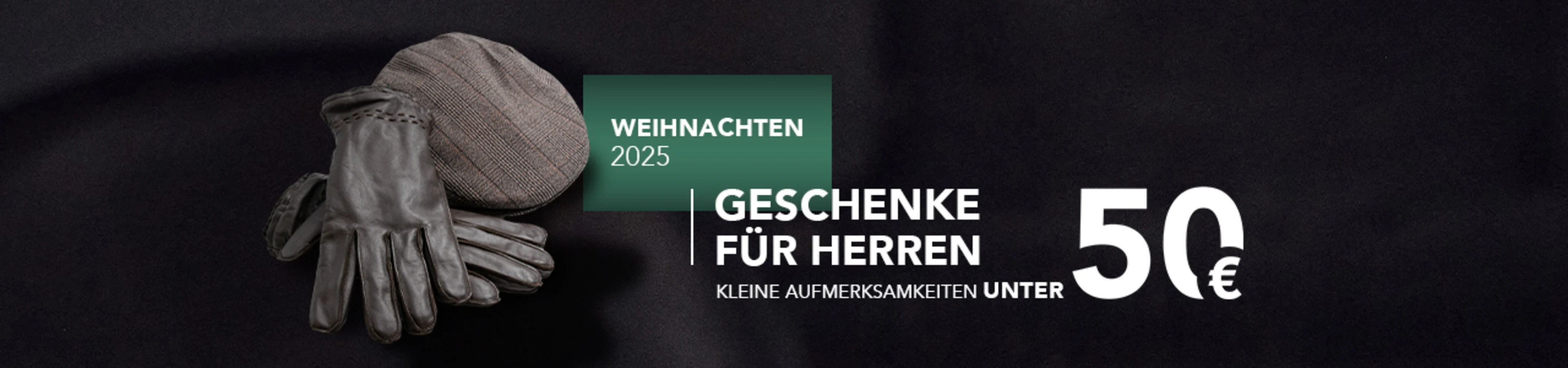 Weihnachten 2025 - Outfits für Herren & Geschenk-Ideen