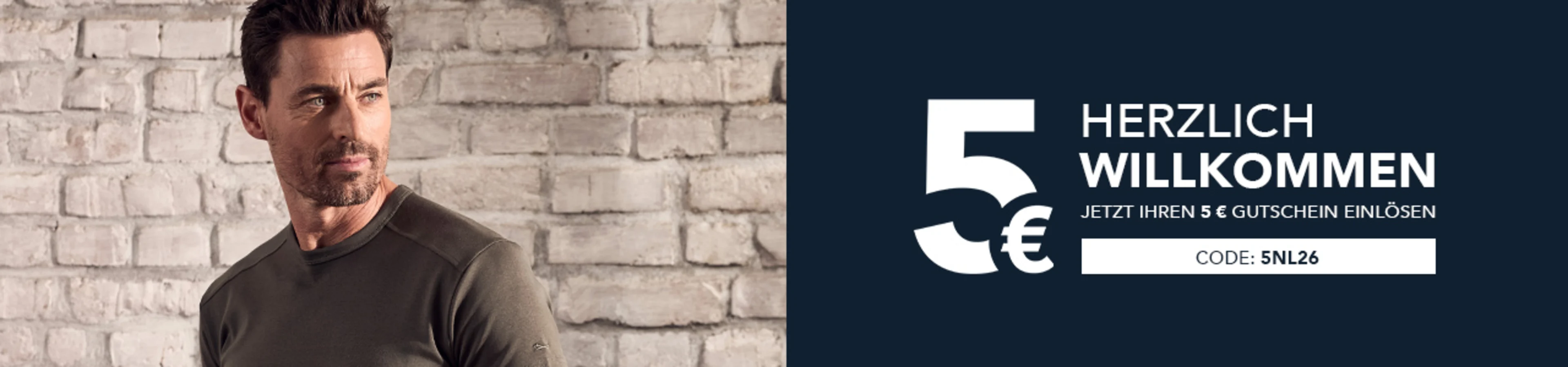 5€ Gutschein für Newsletteranmeldung