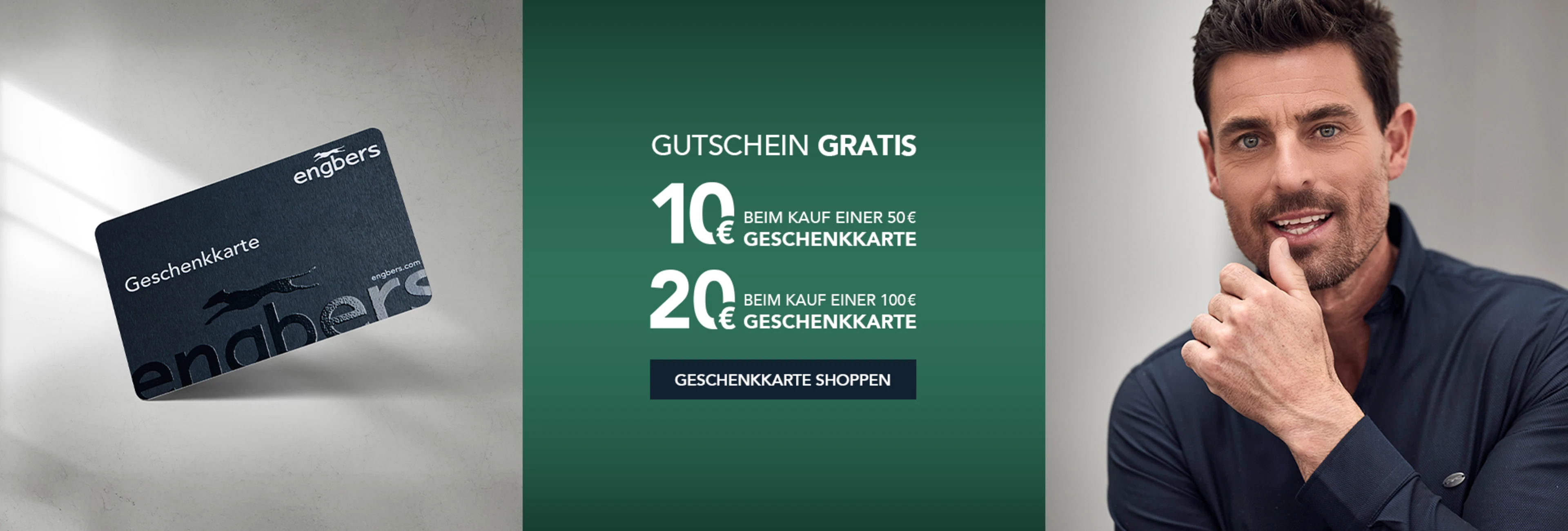 GRATIS Gutschein: 10€ beim Kauf einer 50€ Geschenkkarte | 20€ beim Kauf einer 100€ Geschenkkarte