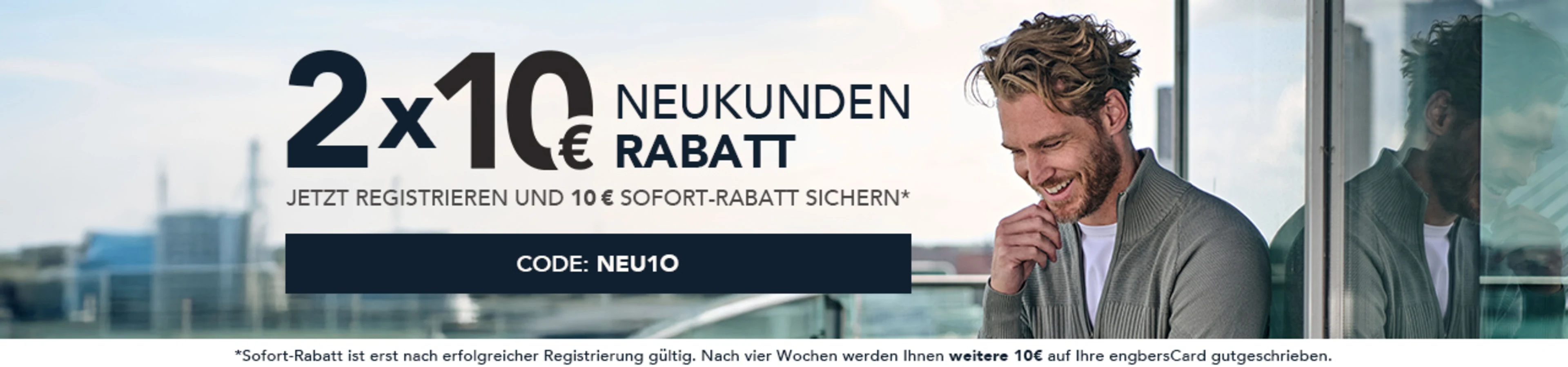 Neukunde werden und 10€ Bonus sichern mit dem Code NEU10