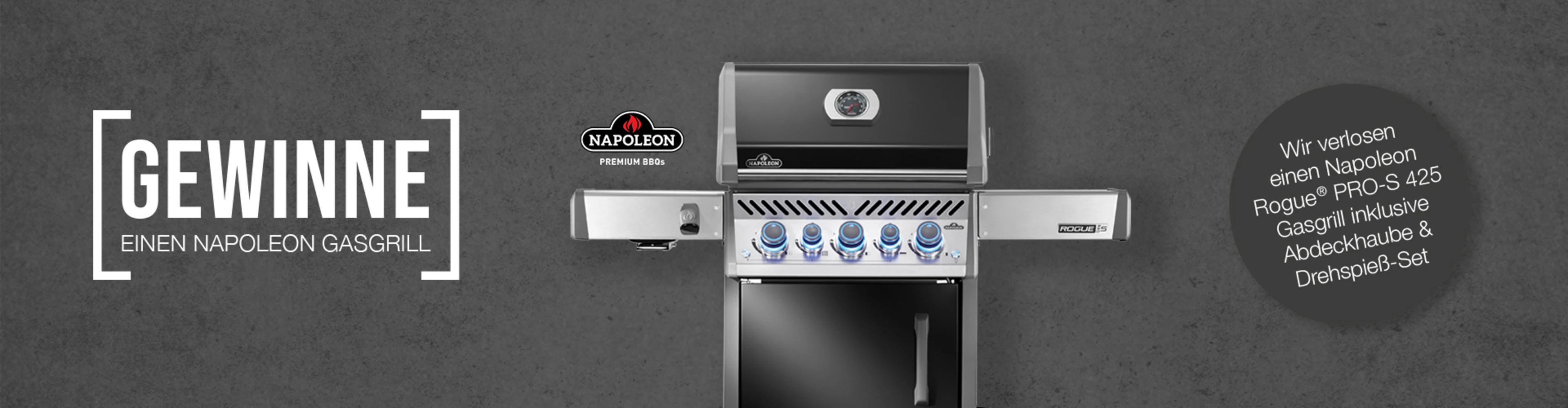 Gewinne einen Napoleon-Grill