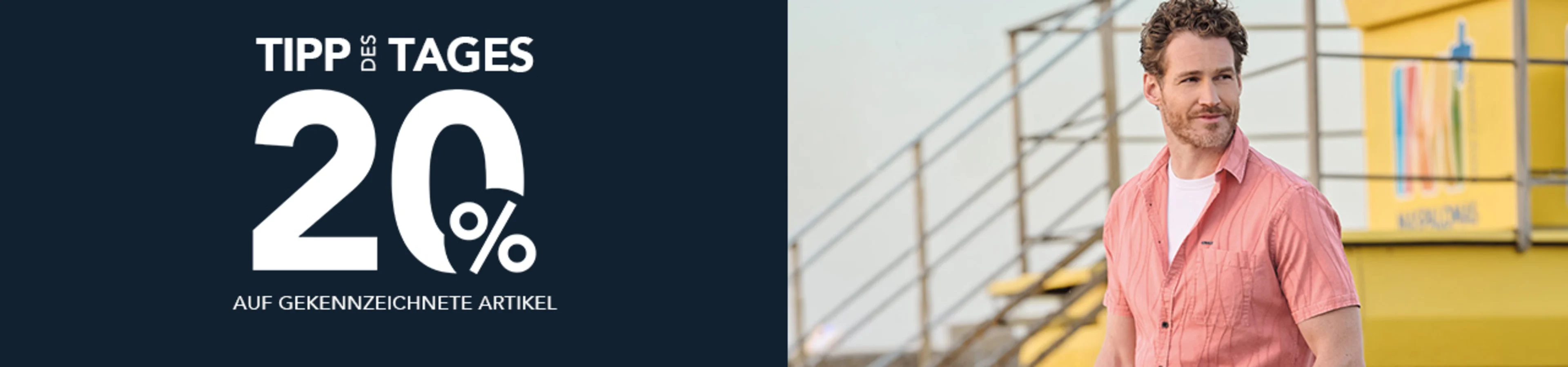 Tipp des Tages - 20% auf ausgewählte Artikel