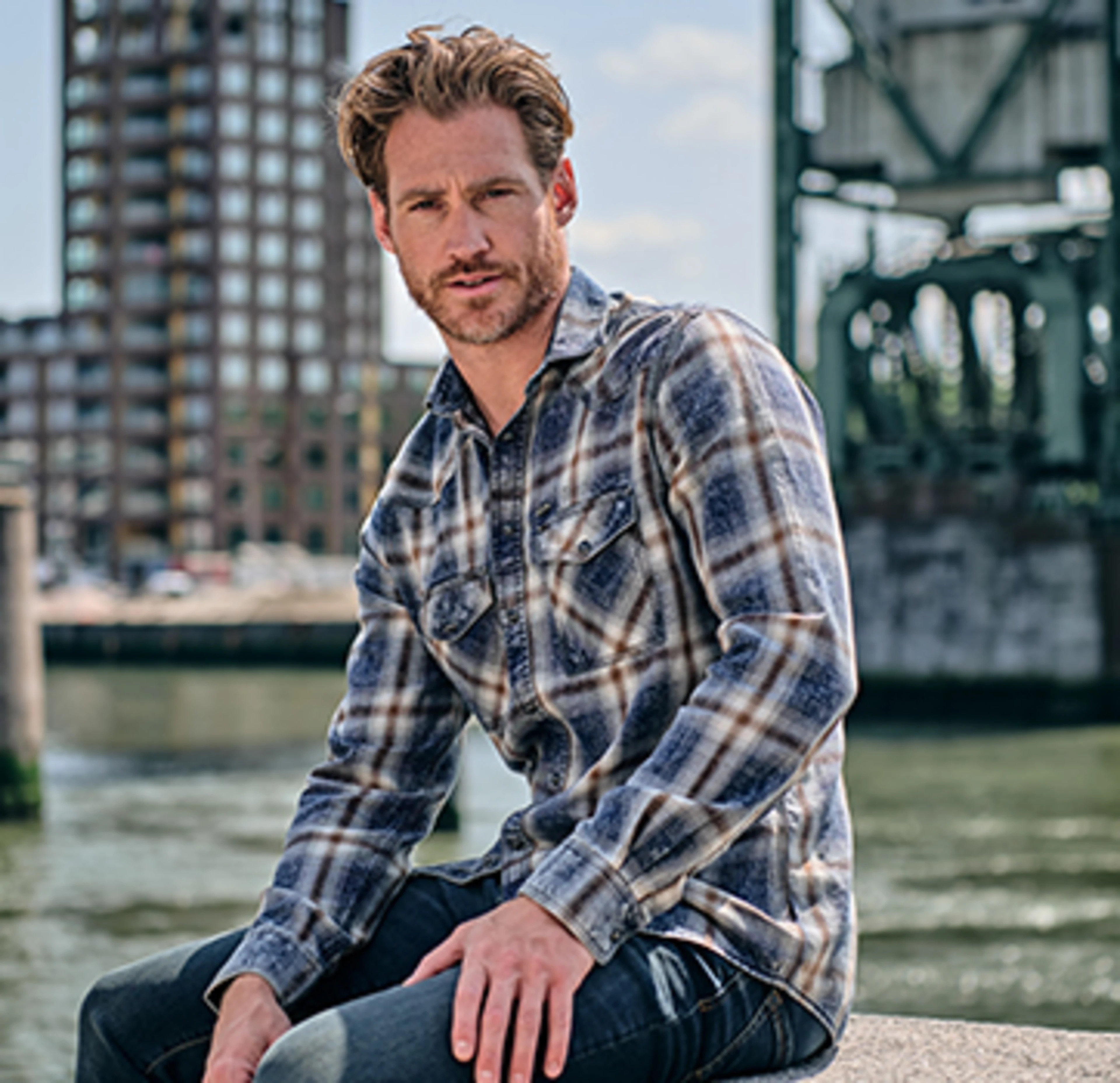 Hawaii Herrenhemd Langarm engbers 