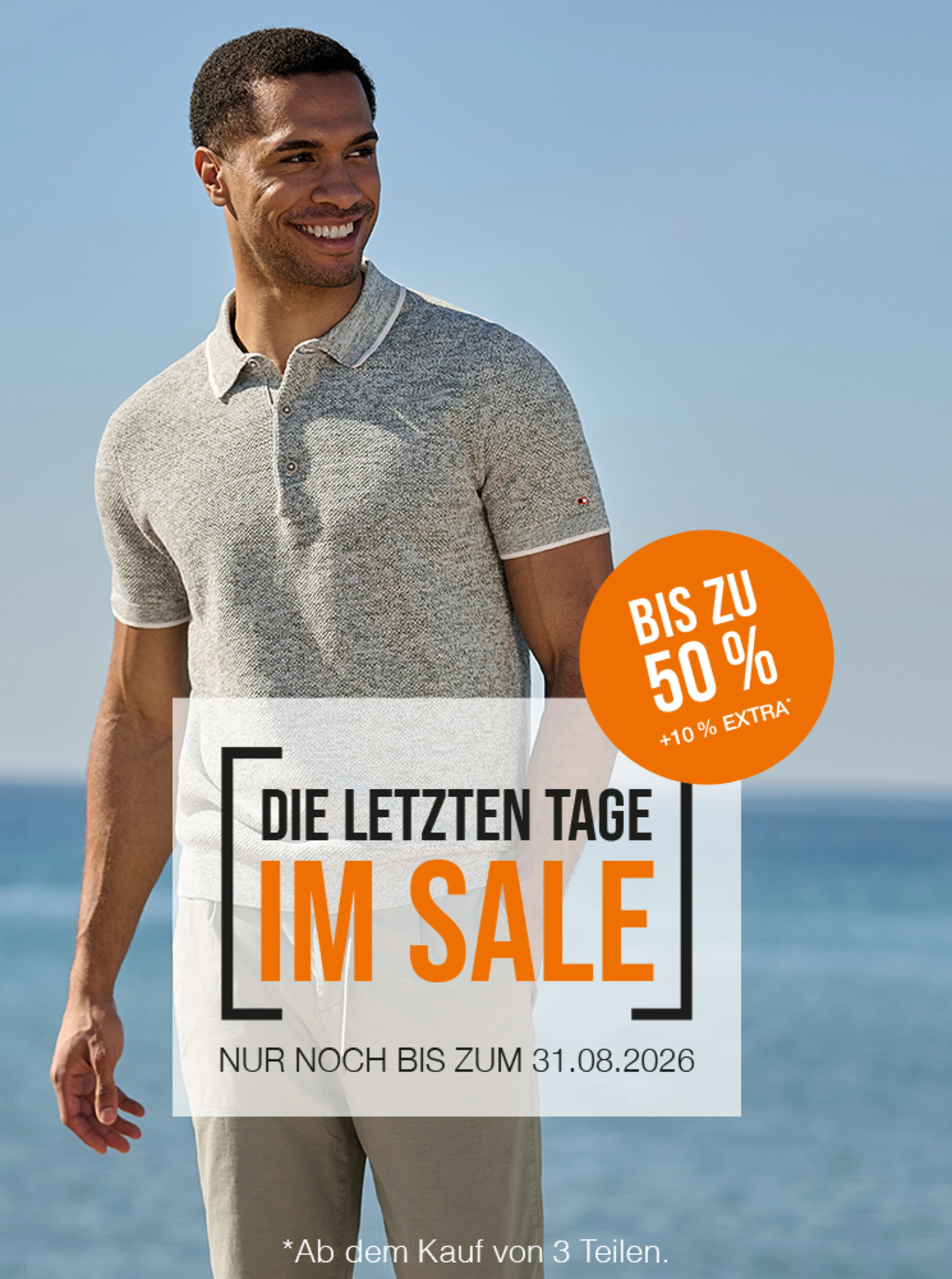 SALE + 10% Extra-Rabatt ab 3 Teilen