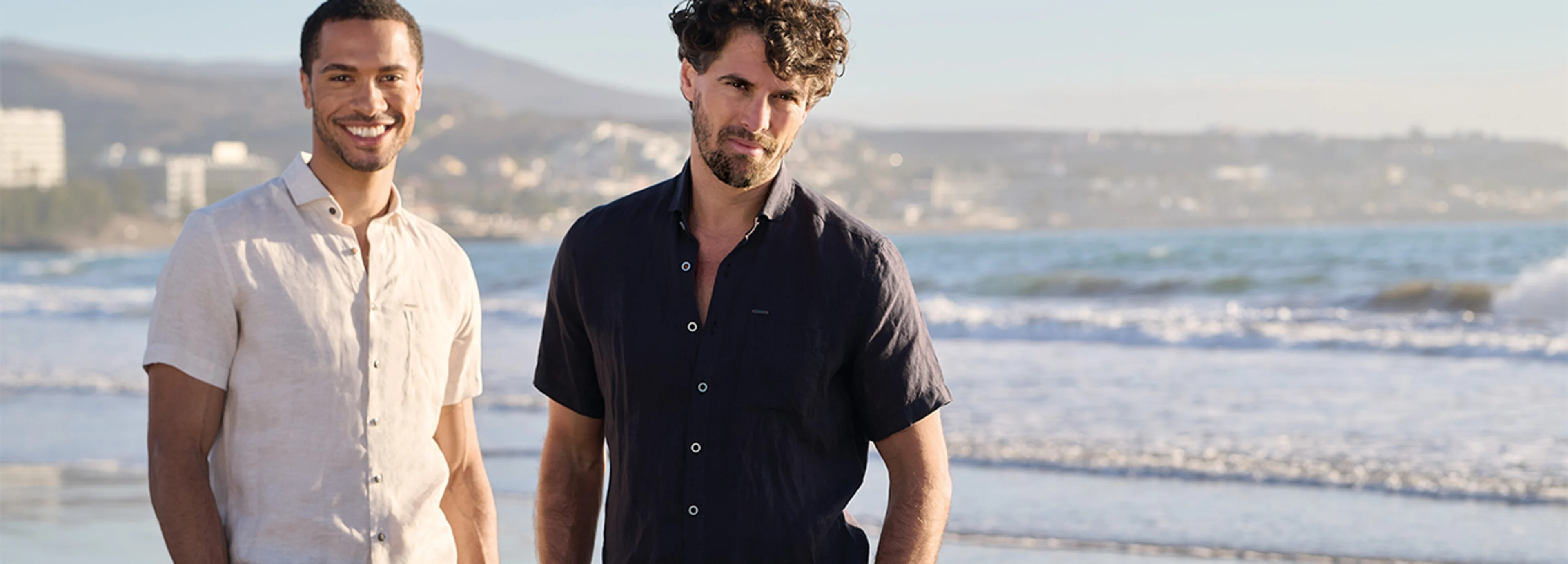Stylische Lang- und Kurzarmhemden für Herren von emilio adani, klassisch mit einem Basic Shirt kombiniert