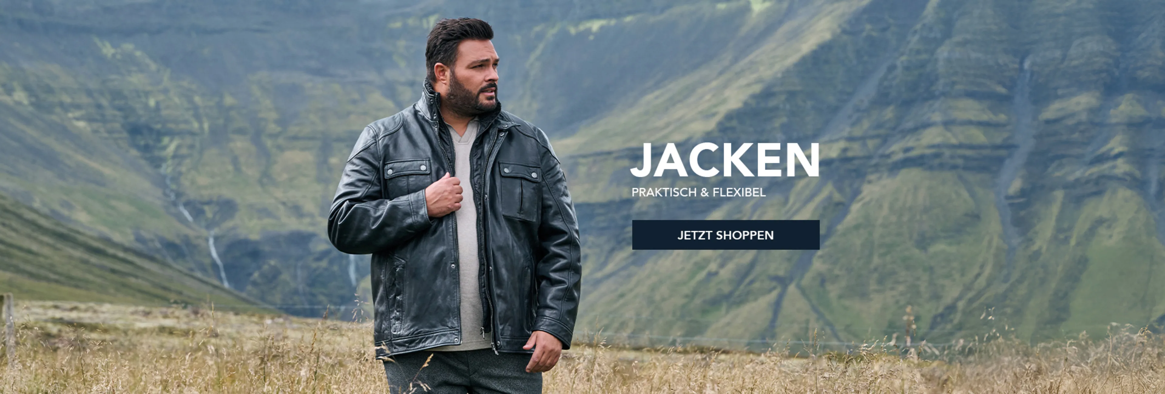 Jacken für Herren in XXL-Größen