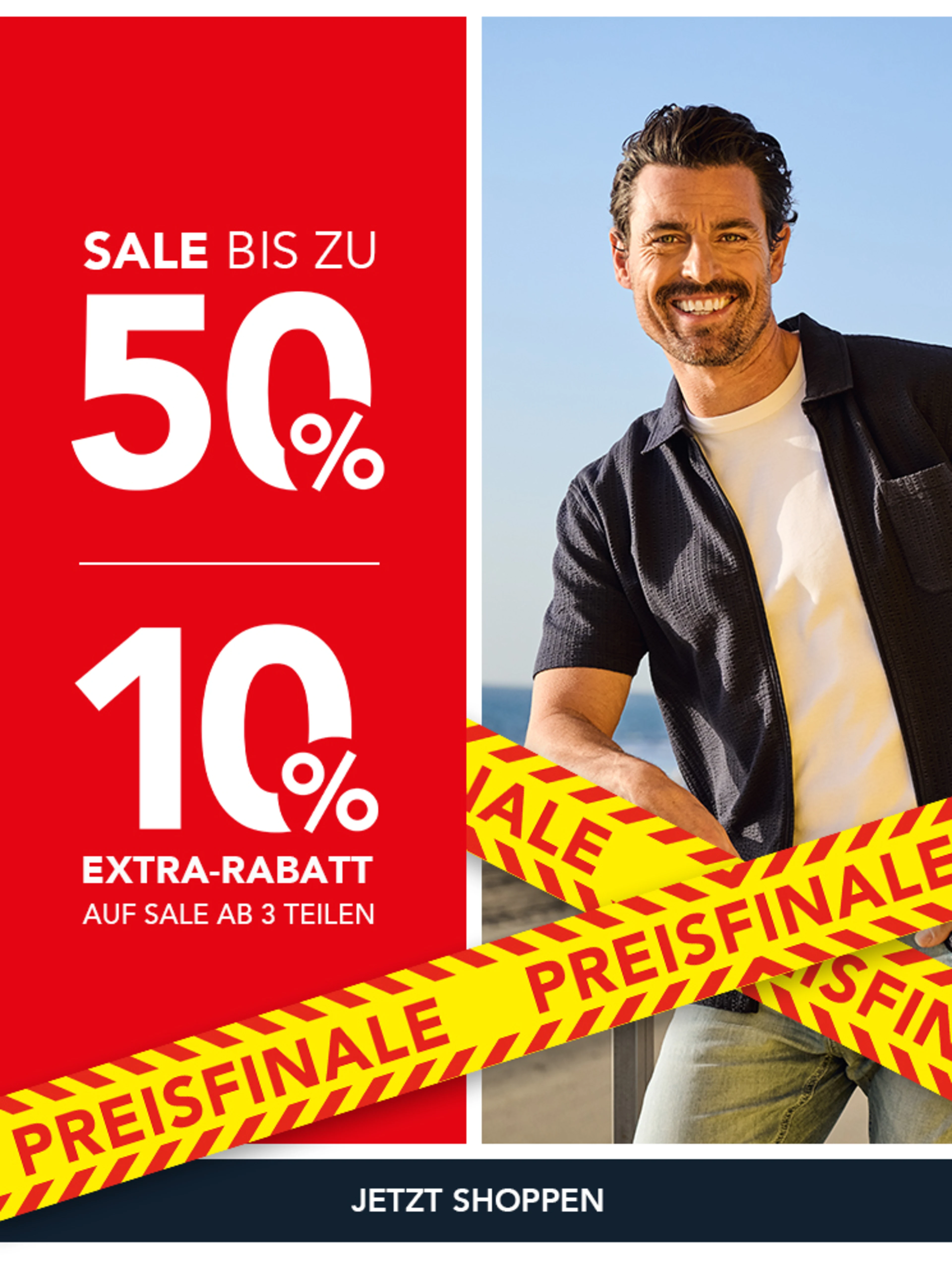 Sale bis zu 50% + 10% EXTRA