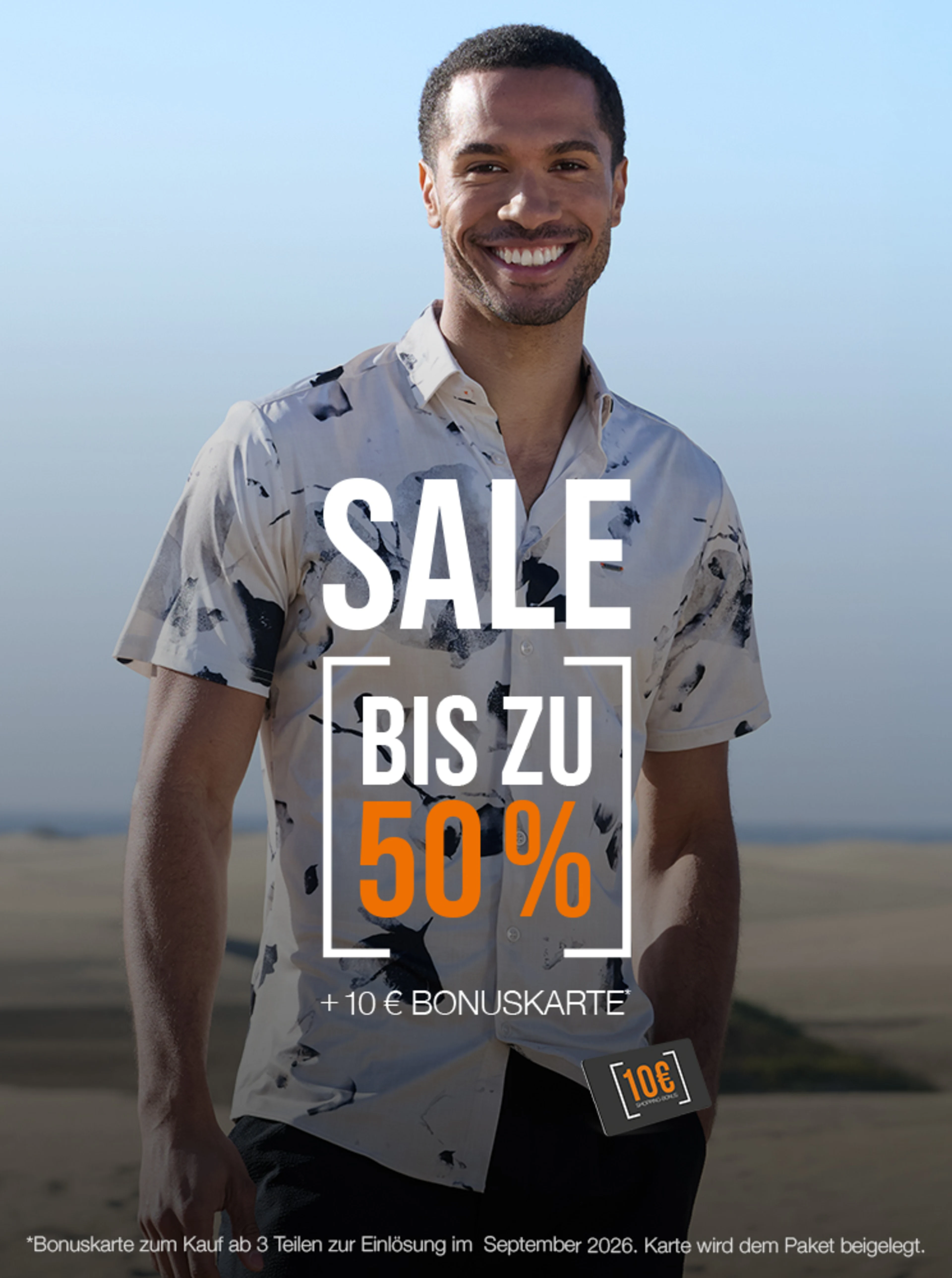 SALE + 10€ Bonuskarte
