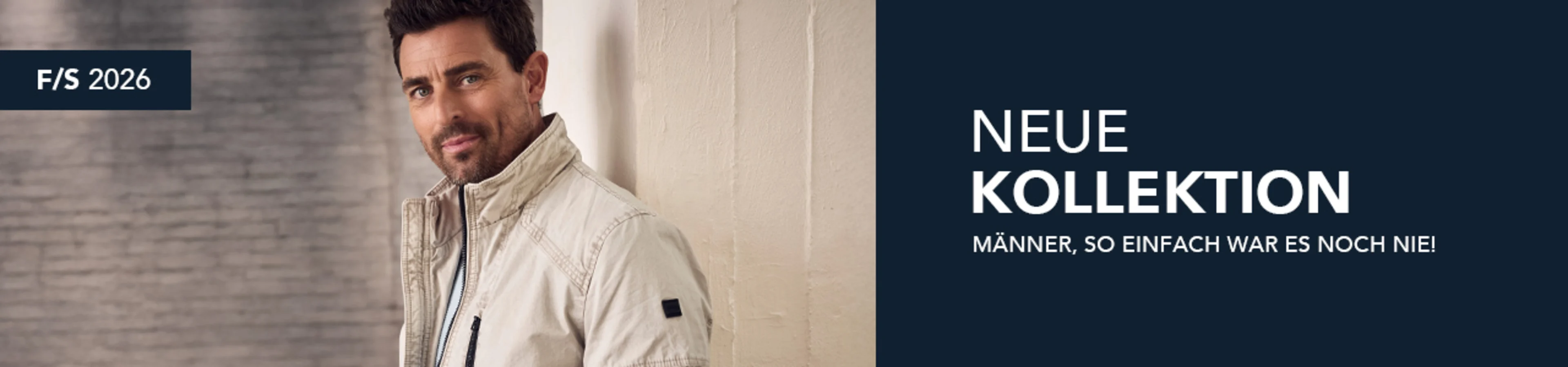 Neue Herrenkollektion von engbers