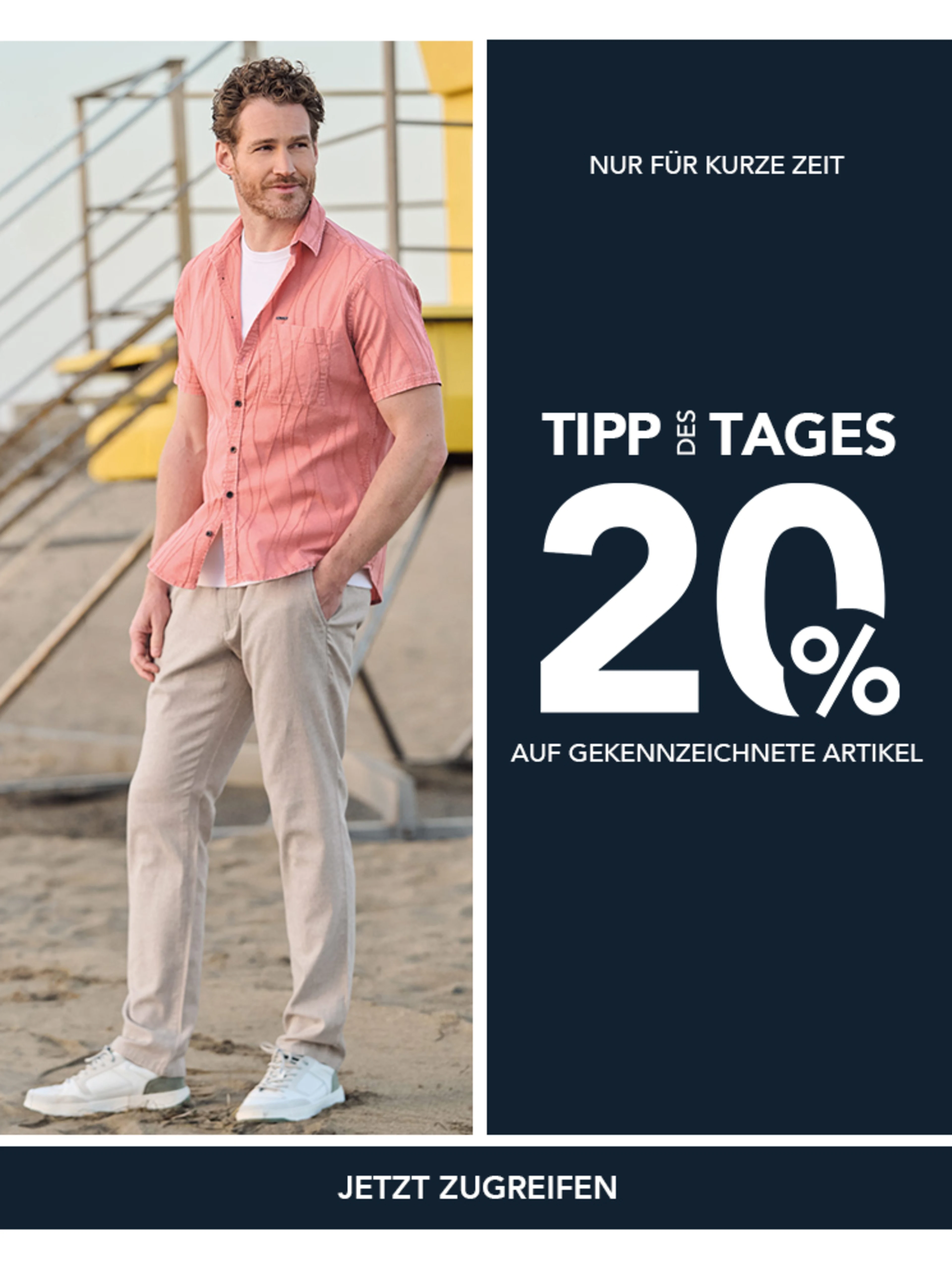 20% Rabatt auf den Tipp des Tages