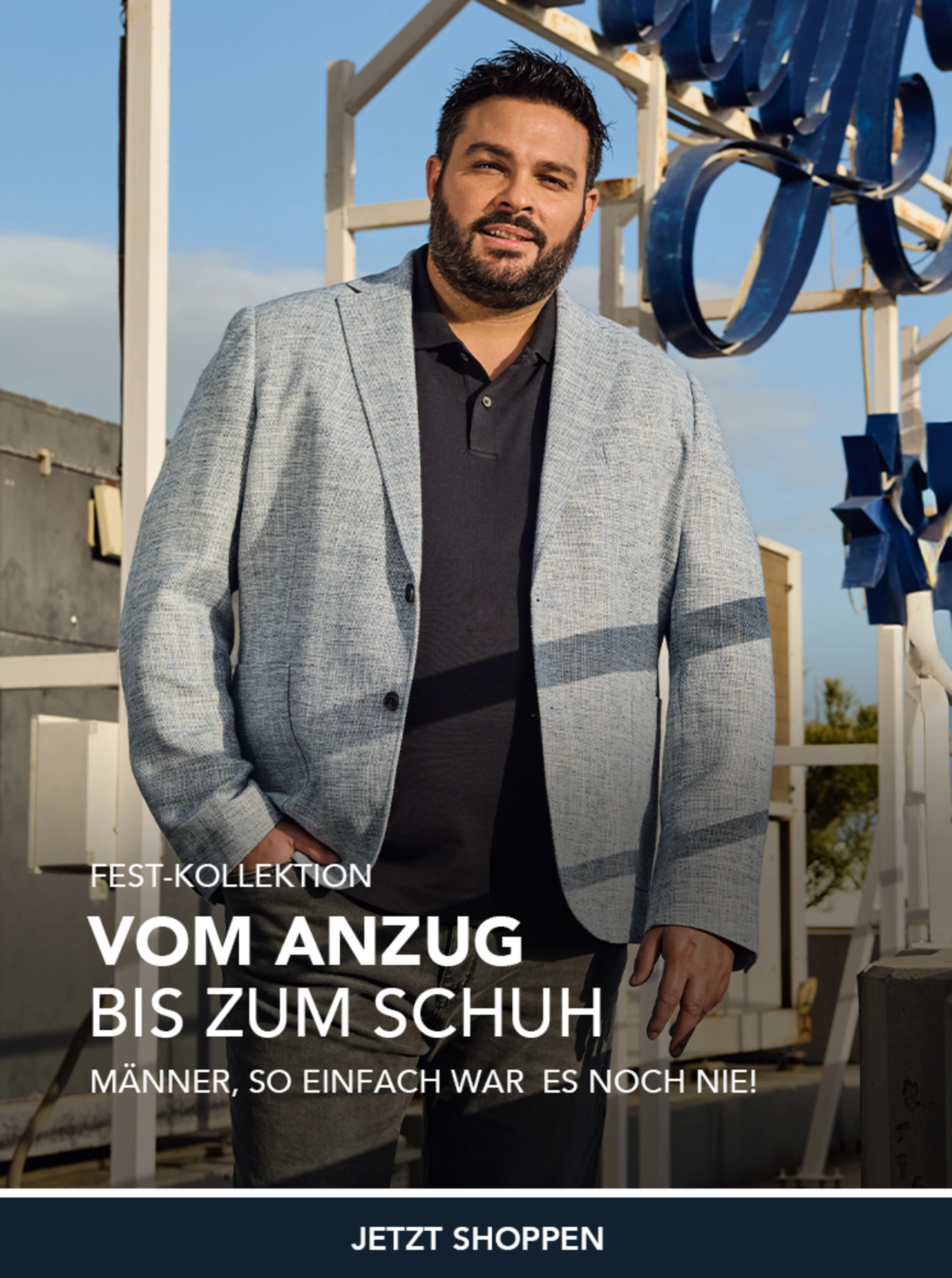 Mode für Herren für festliche Anlässe - in großen Größen