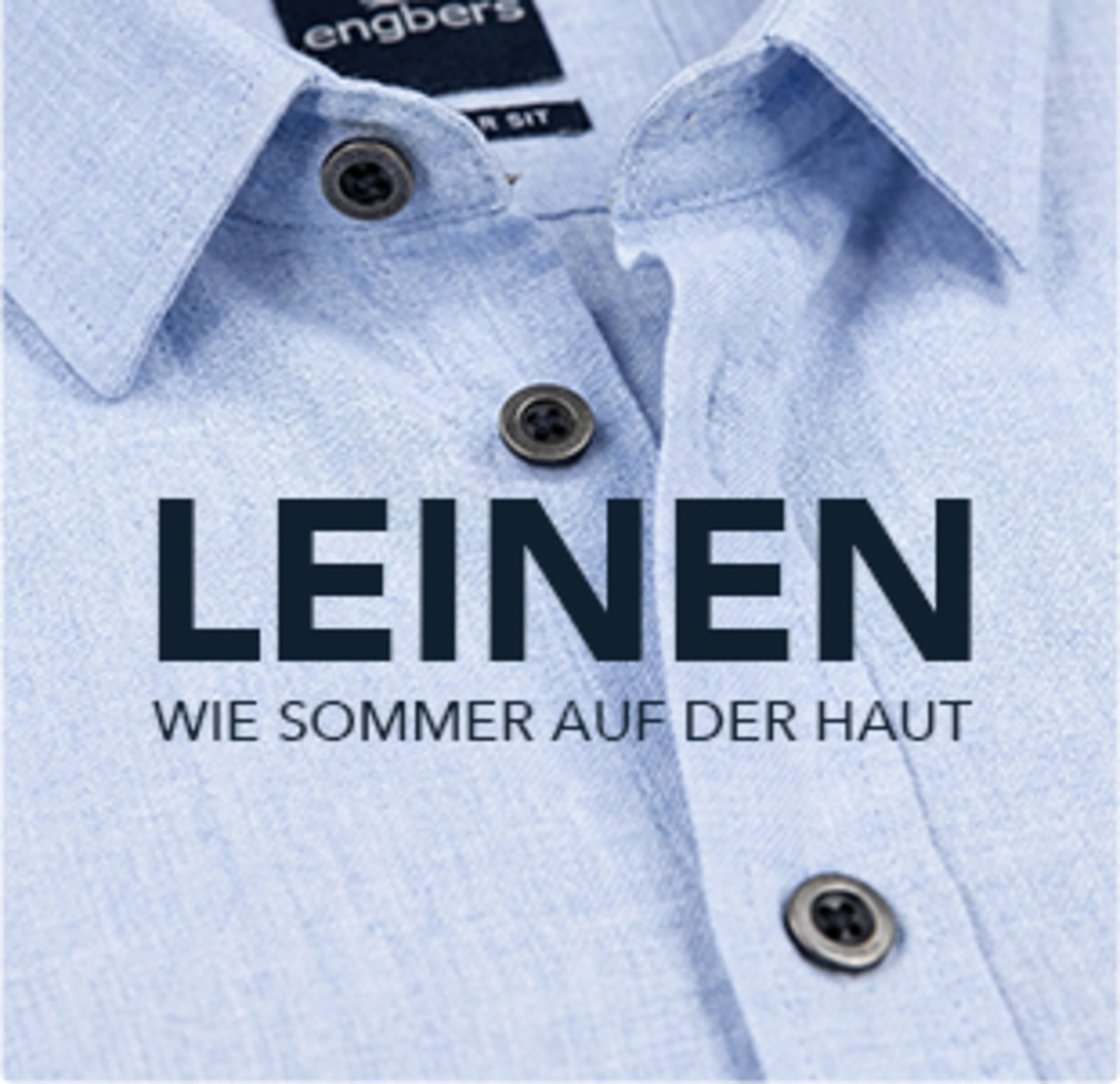 engbers Leinen Hemden - wie Sommer auf der Haut
