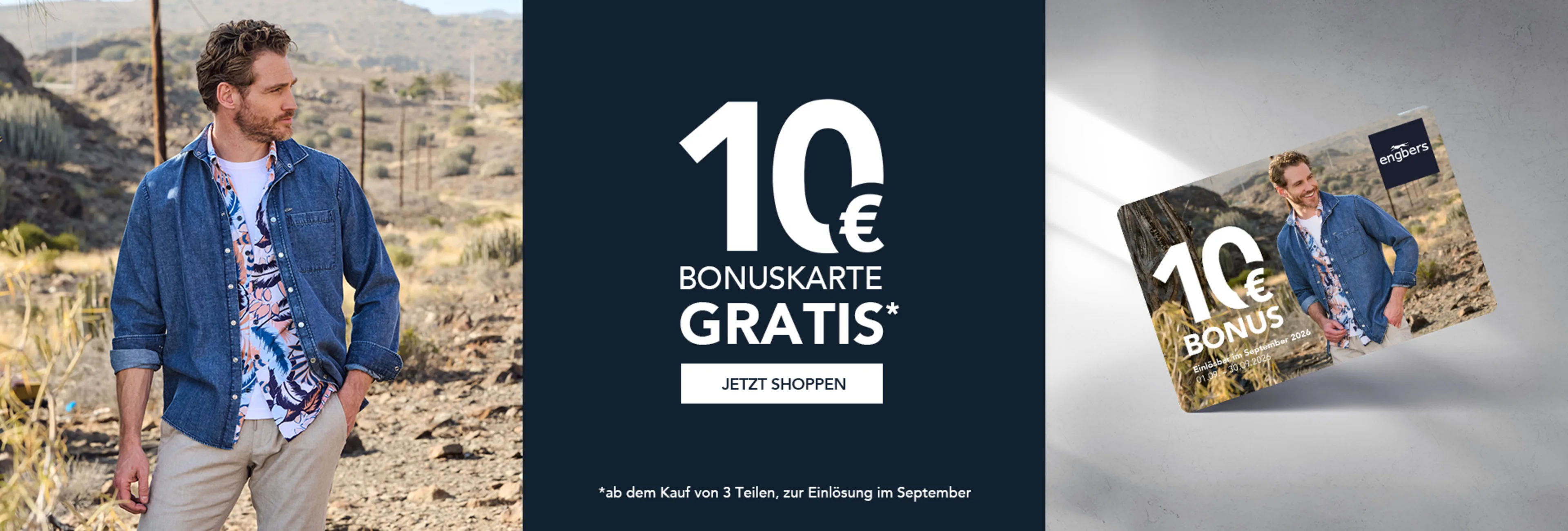 10€ Bonuskarte ab 3 Teilen