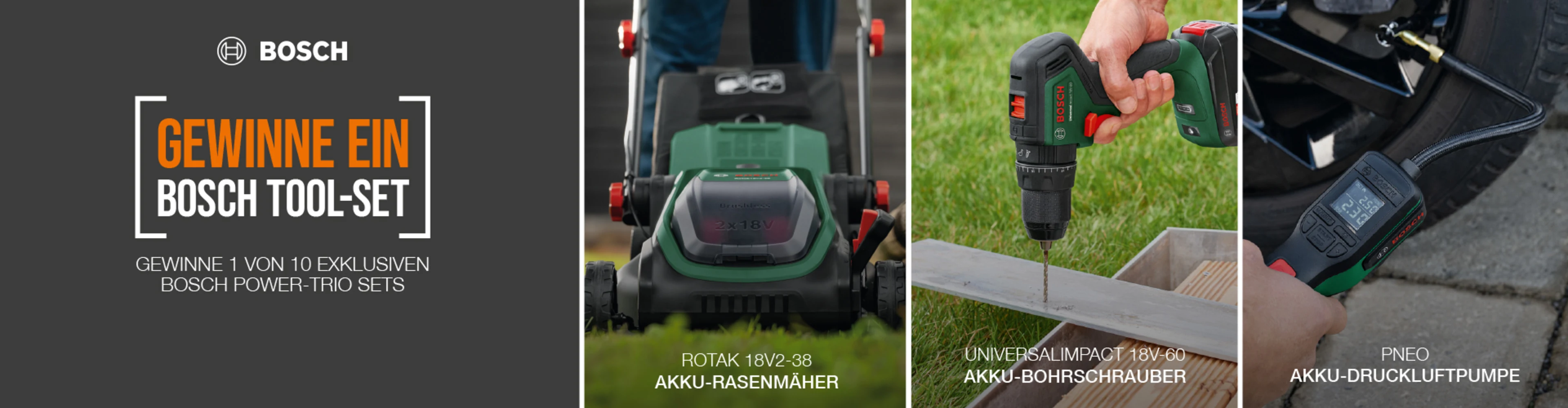 Gewinnspiel - Bosch 