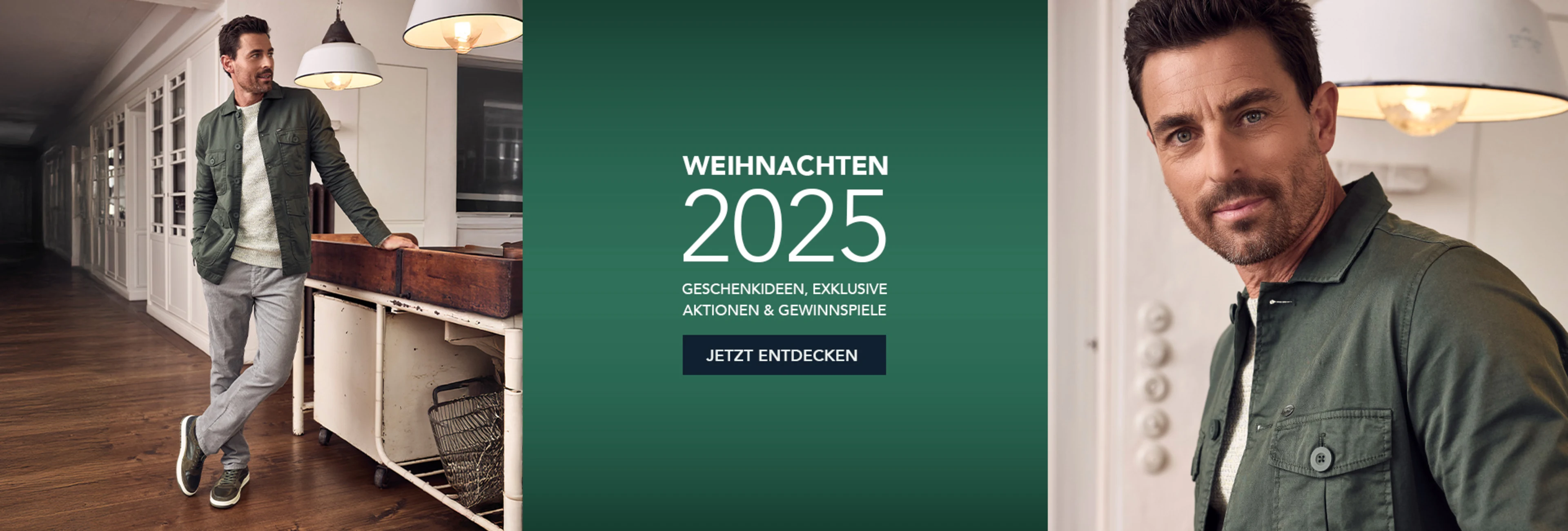 Weihnachten 2025 - Geschenke und Outfits für Herren