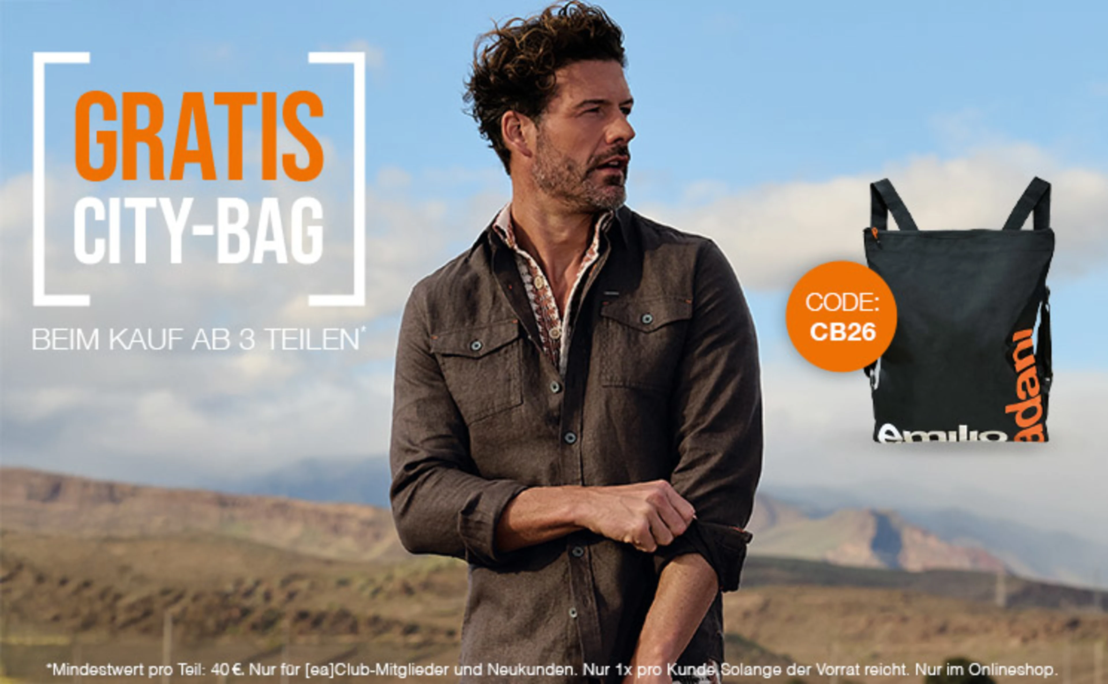 Gratis Citybag ab 3 Teilen 
