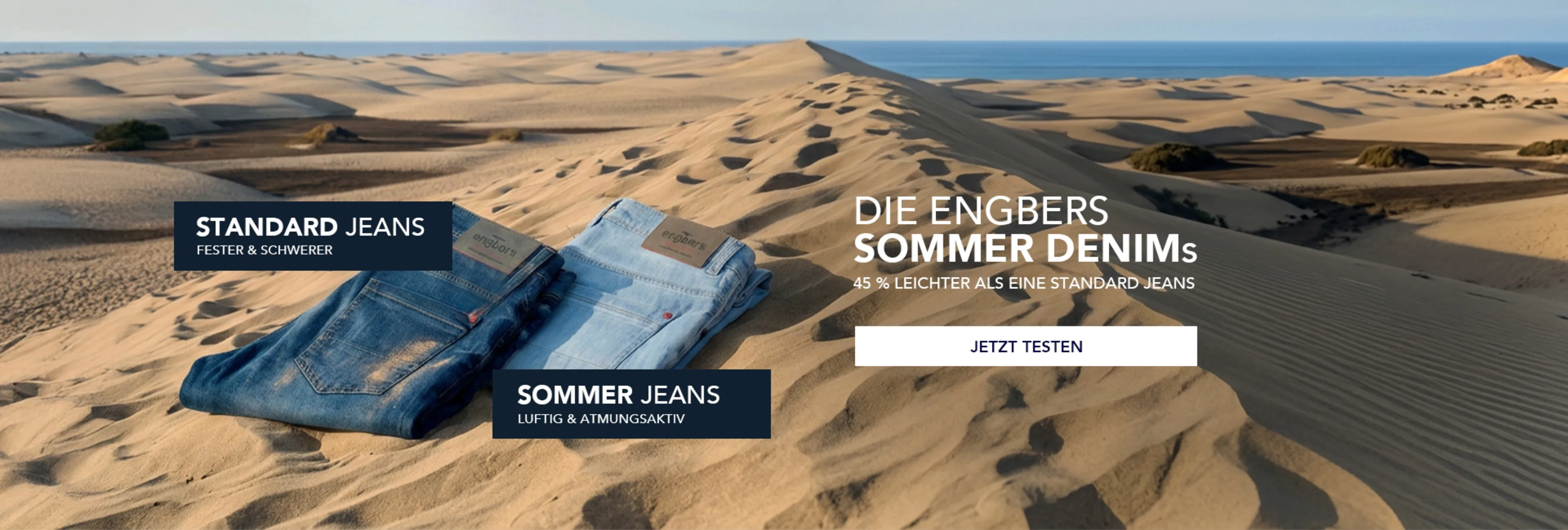 Leichte Sommer Denim auch in großen Größen