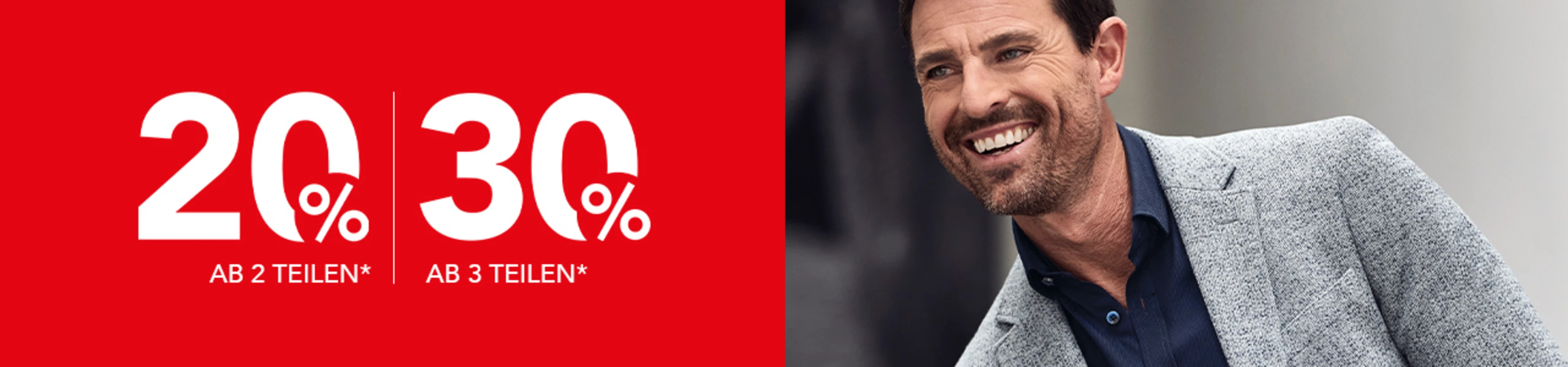 Jahreswechselparty: 20% ab 2 Teilen | 30% ab 3 Teilen