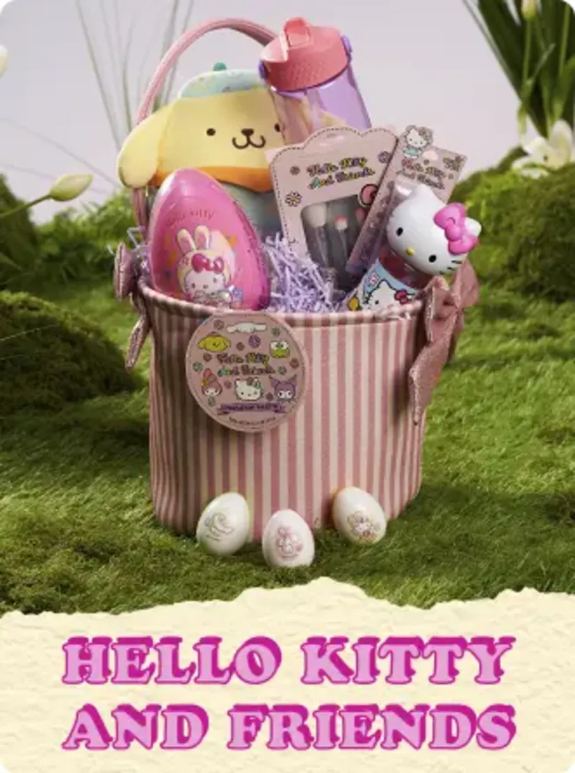 Hello Kitty and Friends Basket. Shop Now,