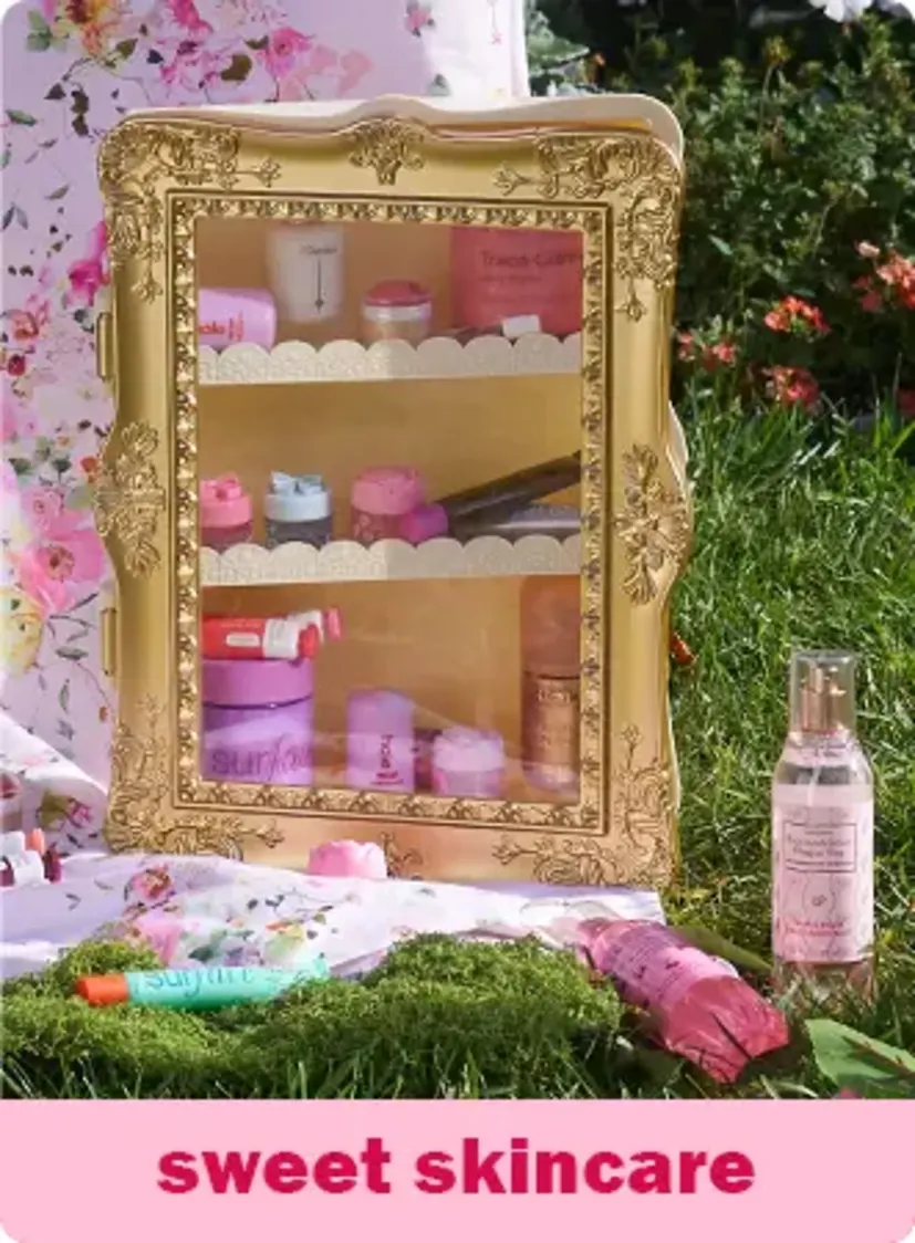 Sweet skincare. Shop now