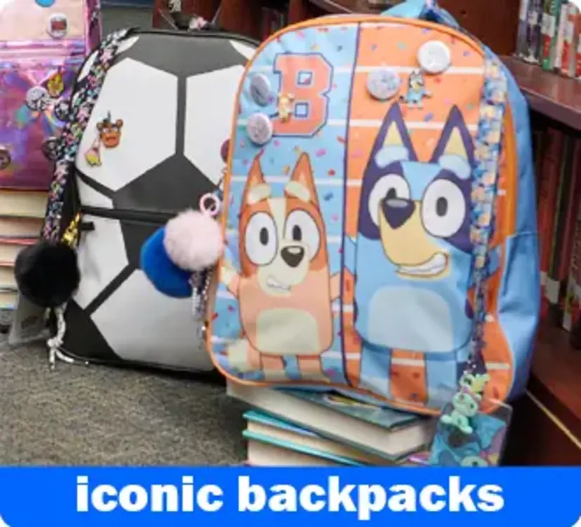 Iconic backpacks