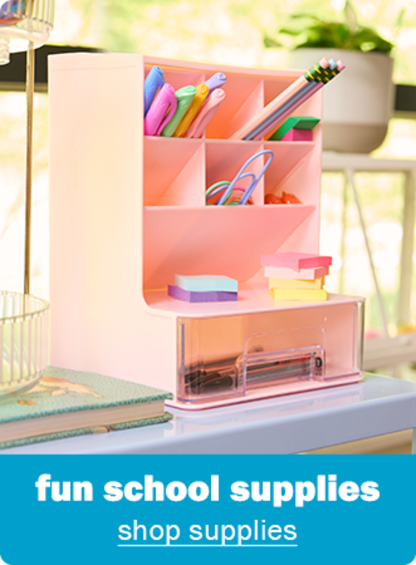 Fun School Supplies! Shop Supplies.