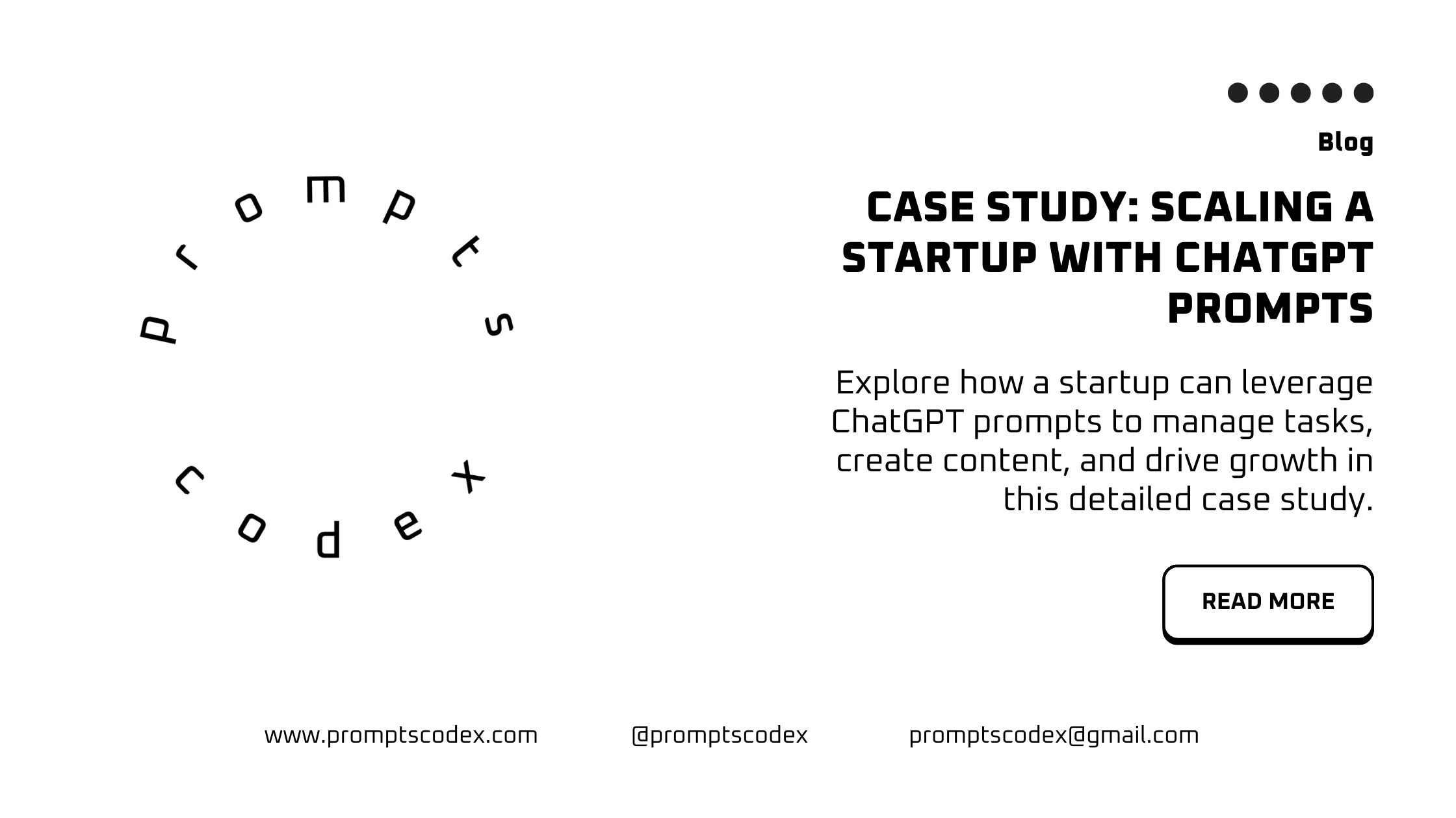 Case Study: Scaling a Startup with ChatGPT Prompts