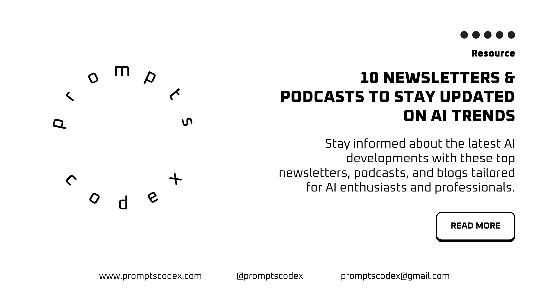 10 Newsletters & Podcasts to Stay Updated on AI Trends