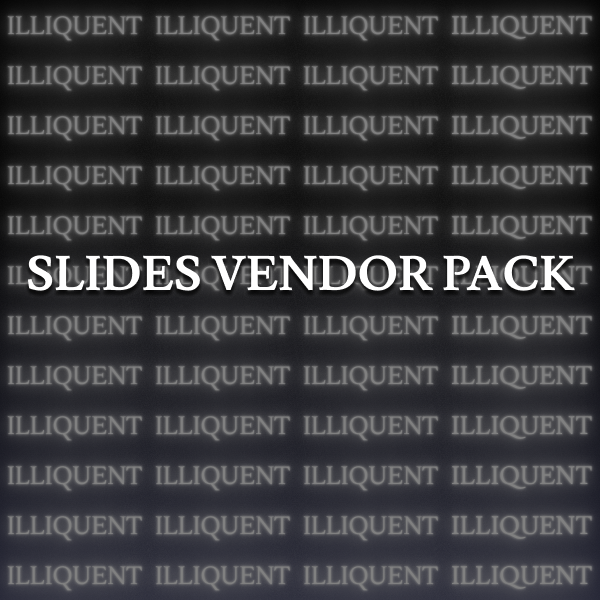 SLIDES VENDOR PACK