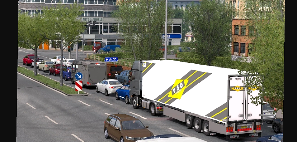 МОД Brutal Traffic v5.6 ДЛЯ EURO TRUCK SIMULATOR 2