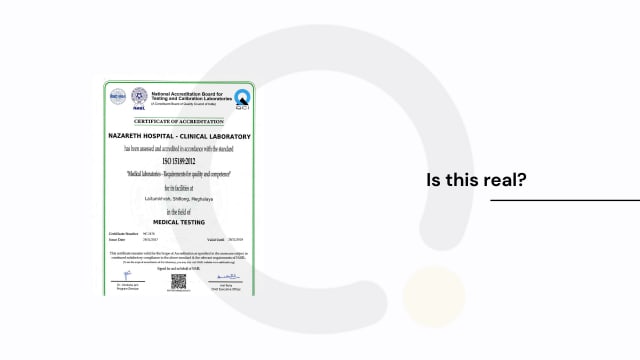 How to Check NABL Certificate of a Lab?