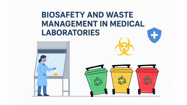 Biosafety and Waste Management Practices in Medical Laboratories
