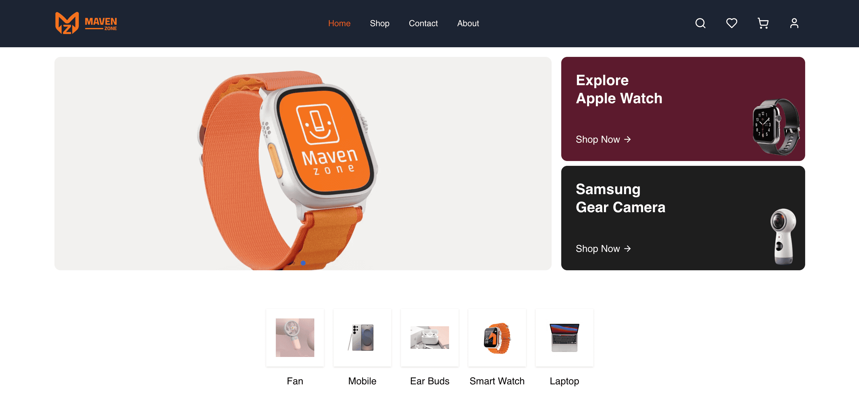 Modern E-commerce Web Application